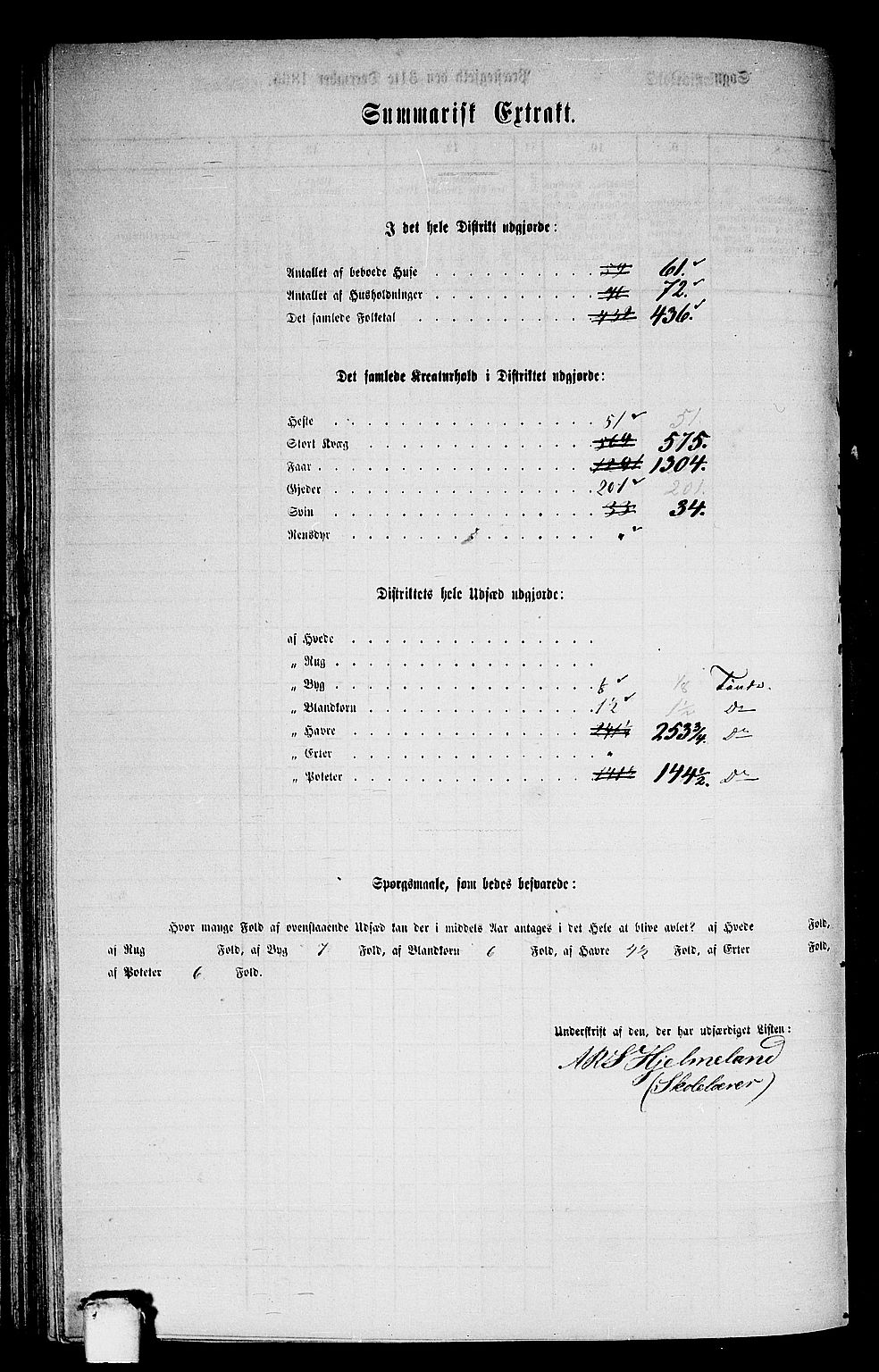 RA, Folketelling 1865 for 1432P Førde prestegjeld, 1865, s. 141