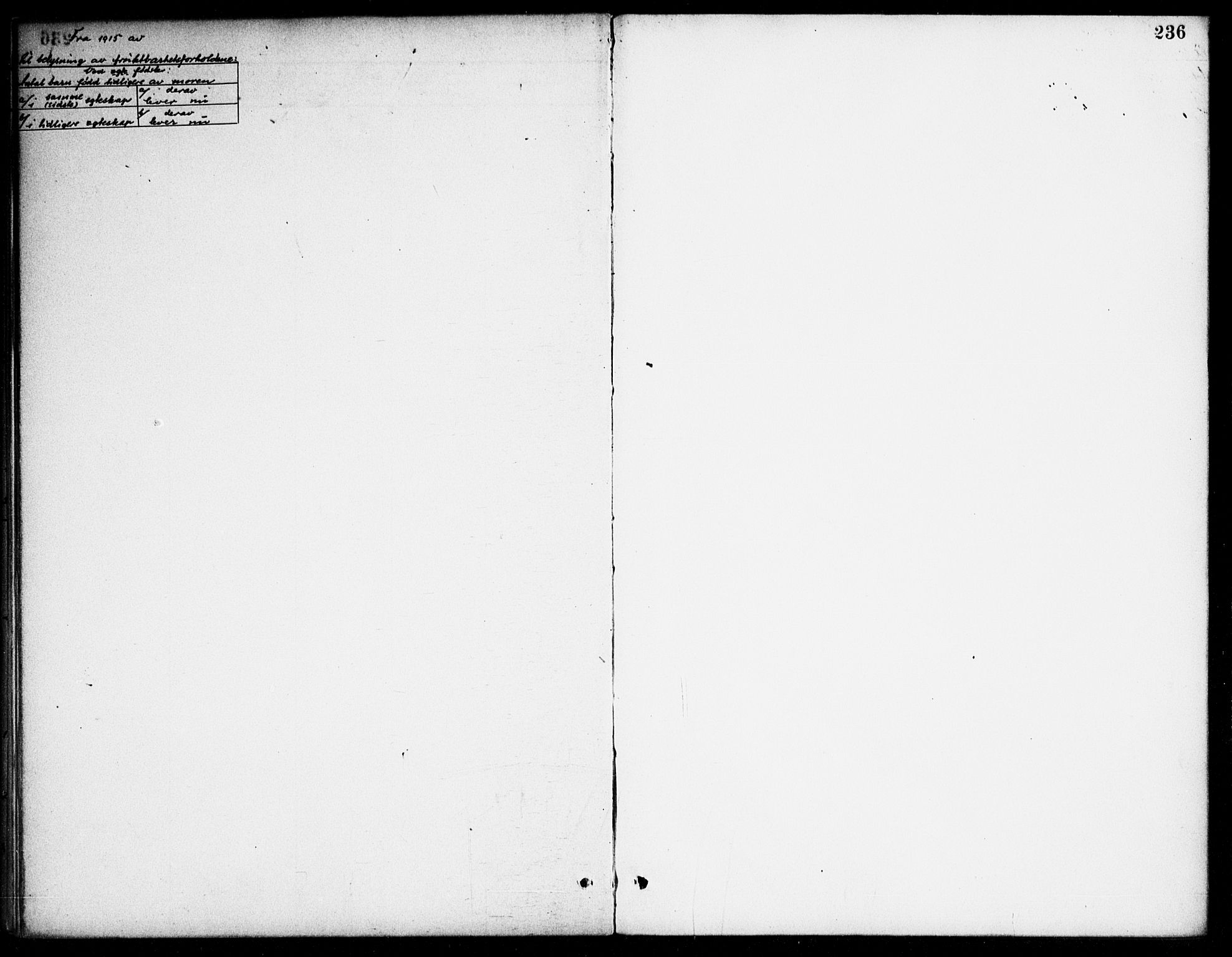 Bjelland sokneprestkontor, SAK/1111-0005/F/Fa/Fab/L0004: Ministerialbok nr. A 4, 1887-1920, s. 236