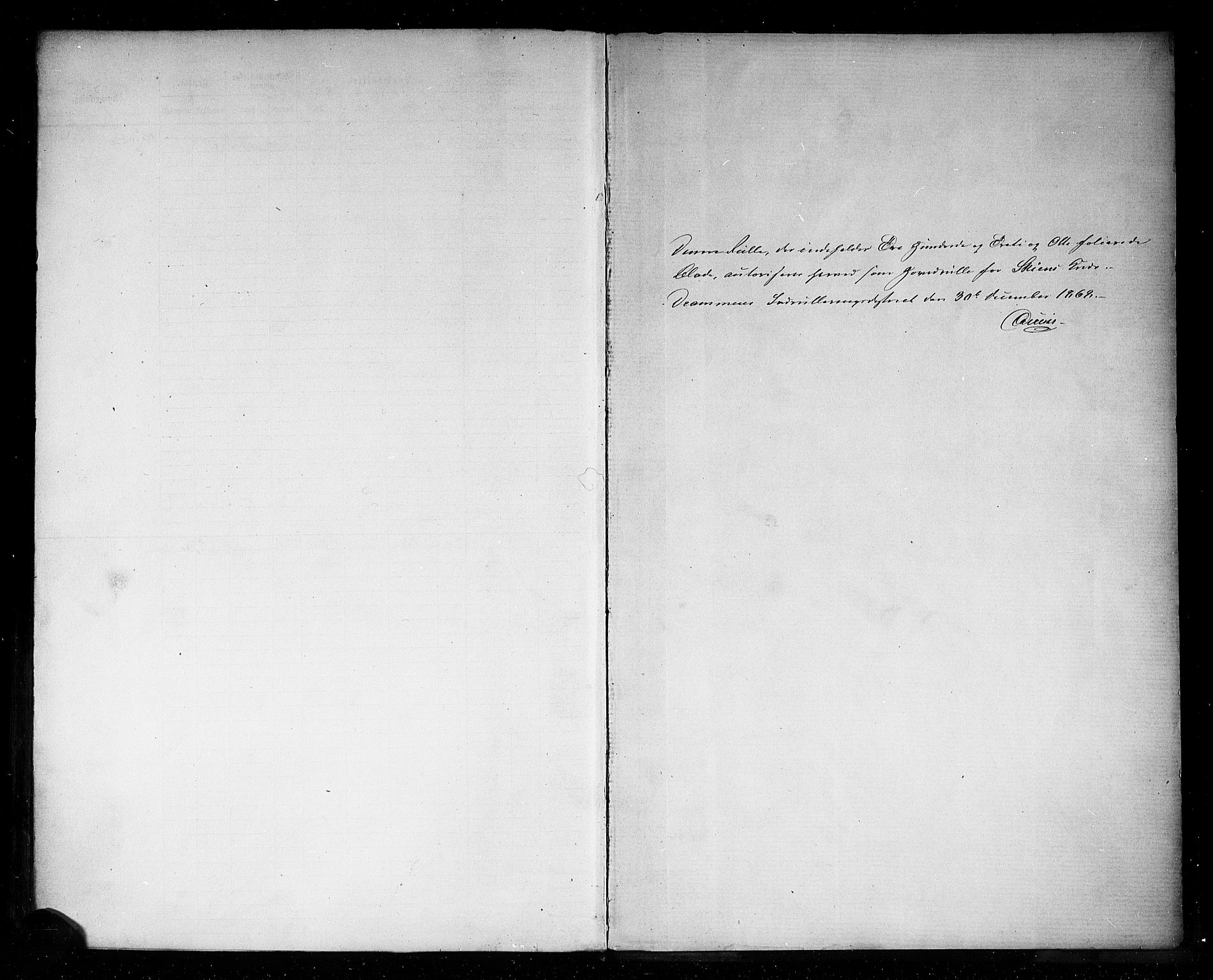 Skien innrulleringskontor, SAKO/A-832/F/Fb/L0001: Hovedrulle, 1868-1871, s. 343