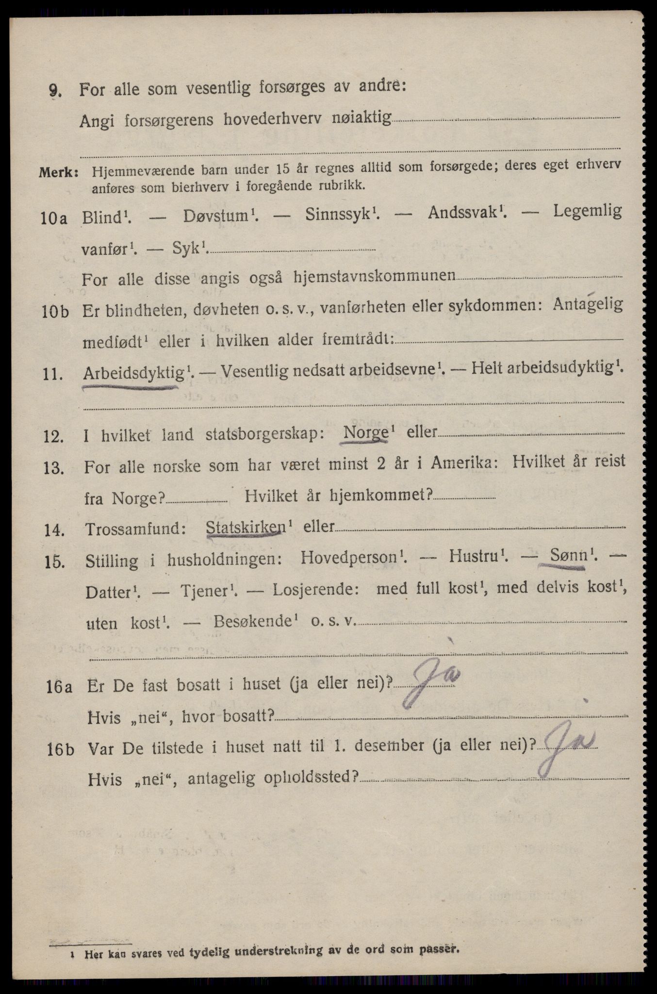 SAST, Folketelling 1920 for 1118 Varhaug herred, 1920, s. 3606