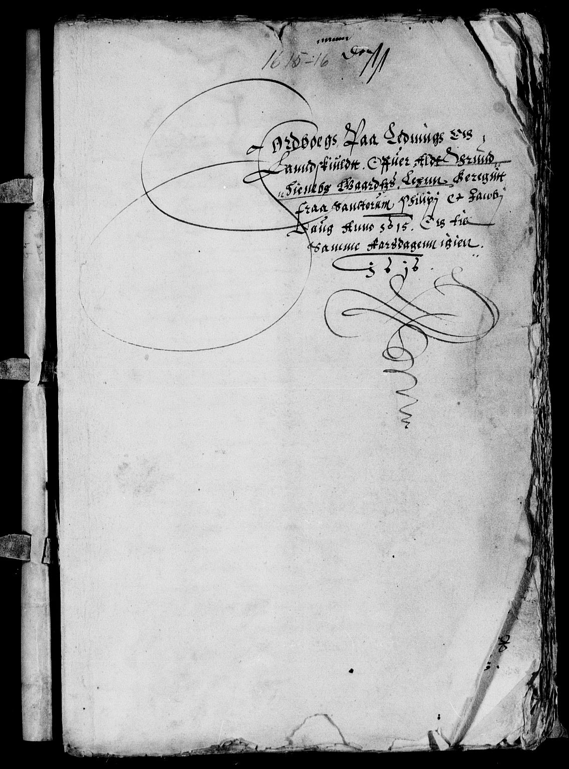 Rentekammeret inntil 1814, Reviderte regnskaper, Lensregnskaper, AV/RA-EA-5023/R/Rb/Rbw/L0014: Trondheim len, 1615-1617