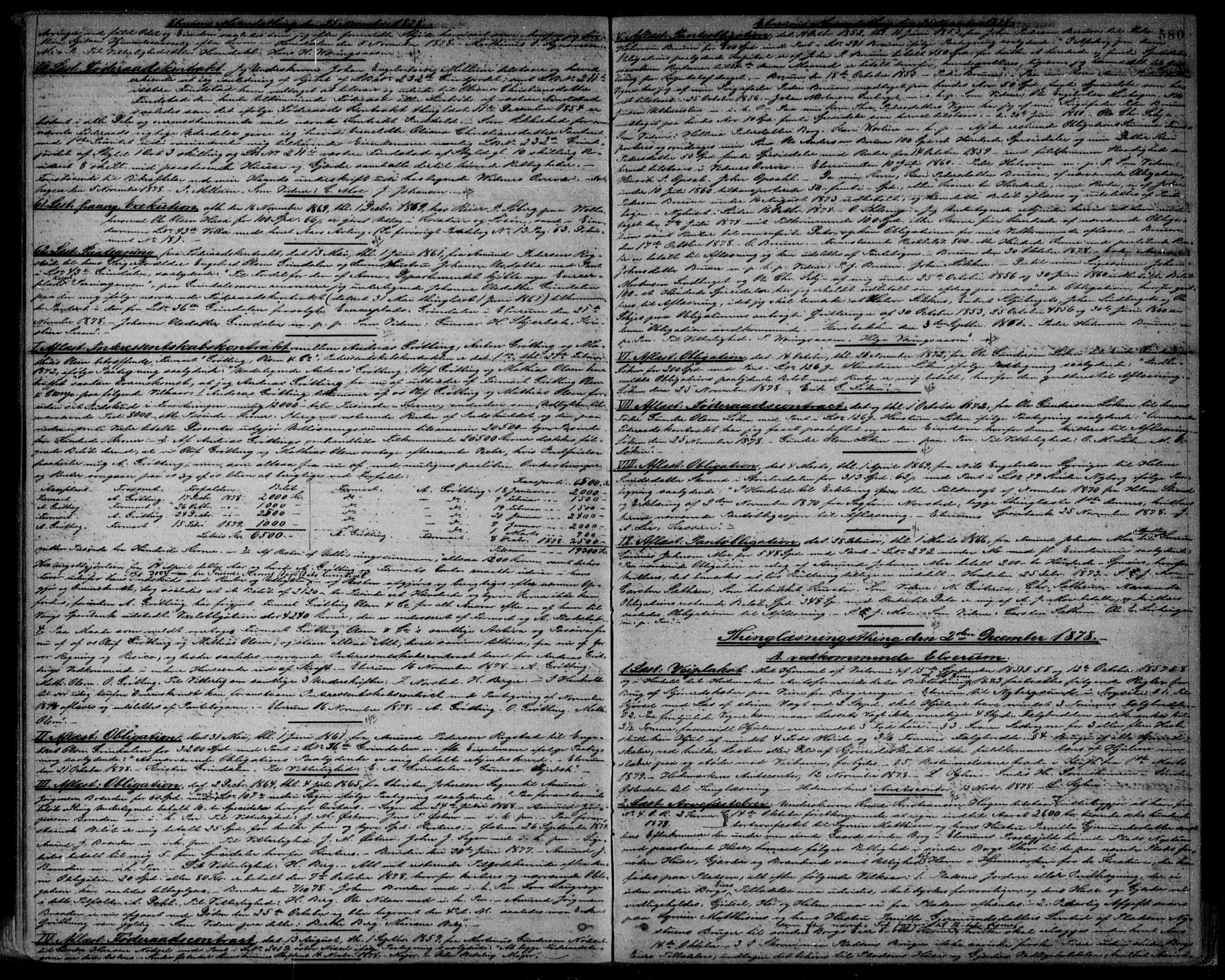 Sør-Østerdal sorenskriveri, SAH/TING-018/H/Hb/Hba/L0014/0002: Pantebok nr. 14b, 1876-1879, s. 580