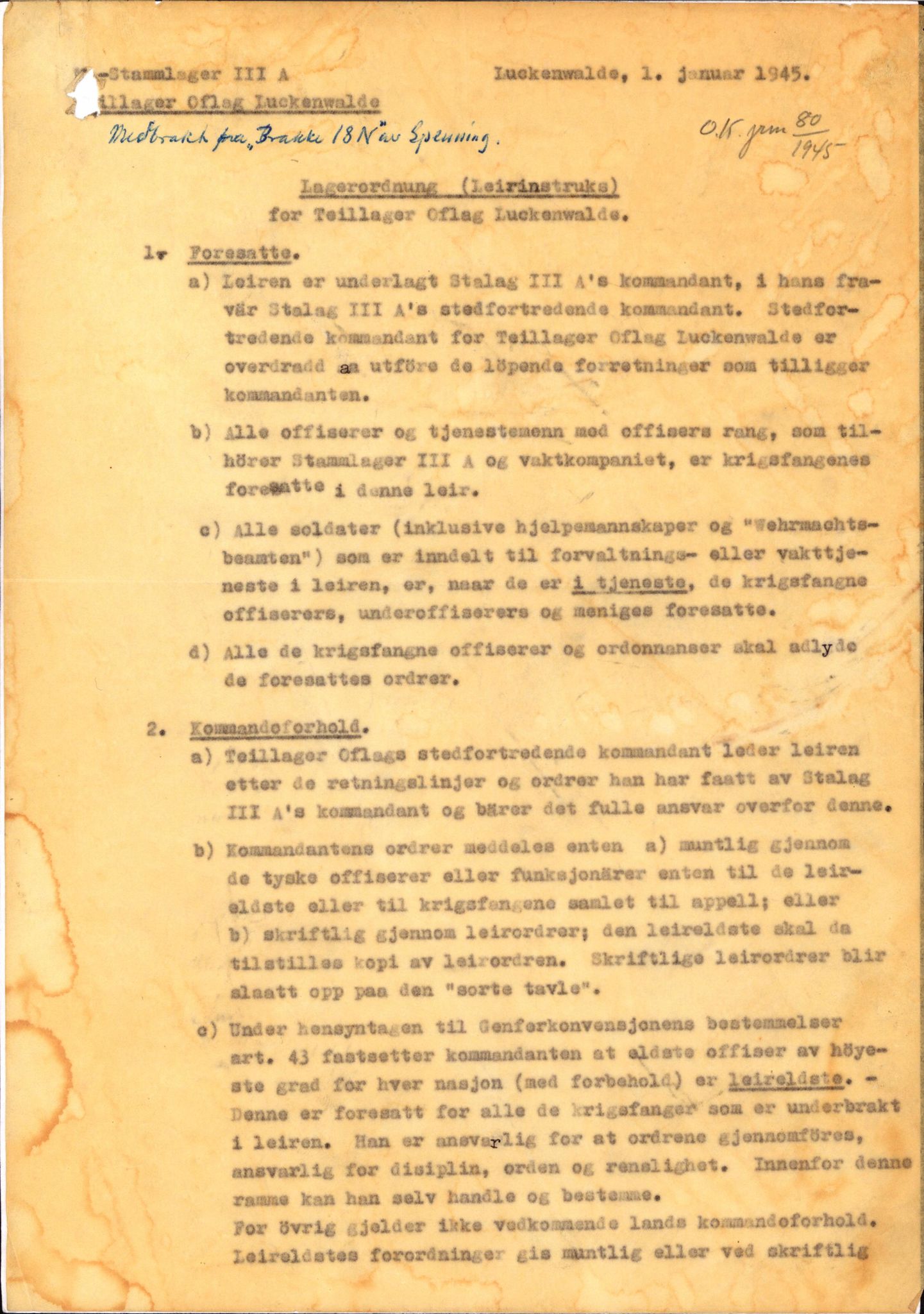 Forsvaret, Forsvarets krigshistoriske avdeling, AV/RA-RAFA-2017/Y/Yf/L0202: II-C-11-2103-2104  -  Norske offiserer i krigsfangenskap, 1940-1945, s. 618
