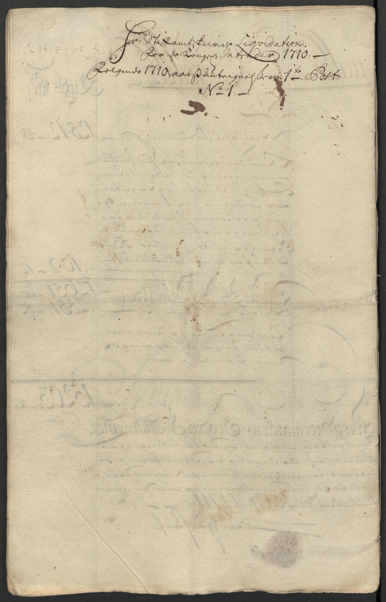 Rentekammeret inntil 1814, Reviderte regnskaper, Fogderegnskap, AV/RA-EA-4092/R16/L1046: Fogderegnskap Hedmark, 1710, s. 27