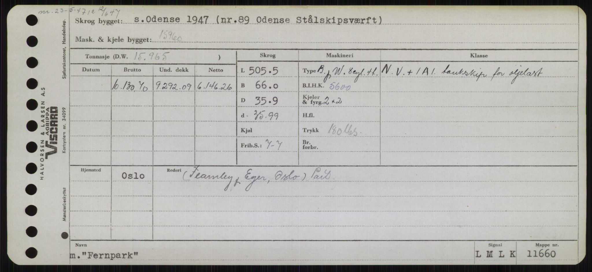 Sjøfartsdirektoratet med forløpere, Skipsmålingen, RA/S-1627/H/Hb/L0002: Fartøy, E-H, s. 119