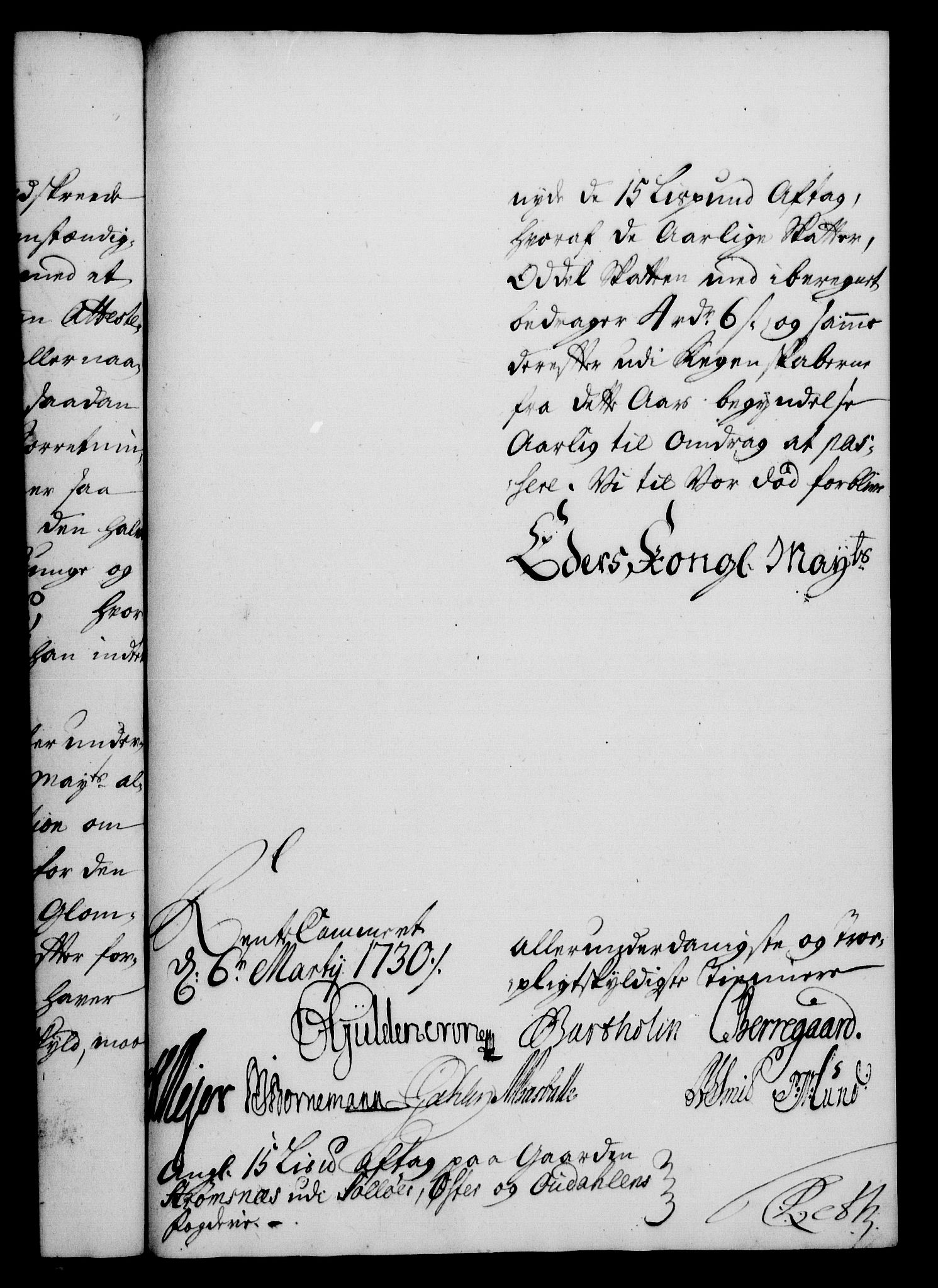 Rentekammeret, Kammerkanselliet, RA/EA-3111/G/Gf/Gfa/L0013: Norsk relasjons- og resolusjonsprotokoll (merket RK 52.13), 1730, s. 161