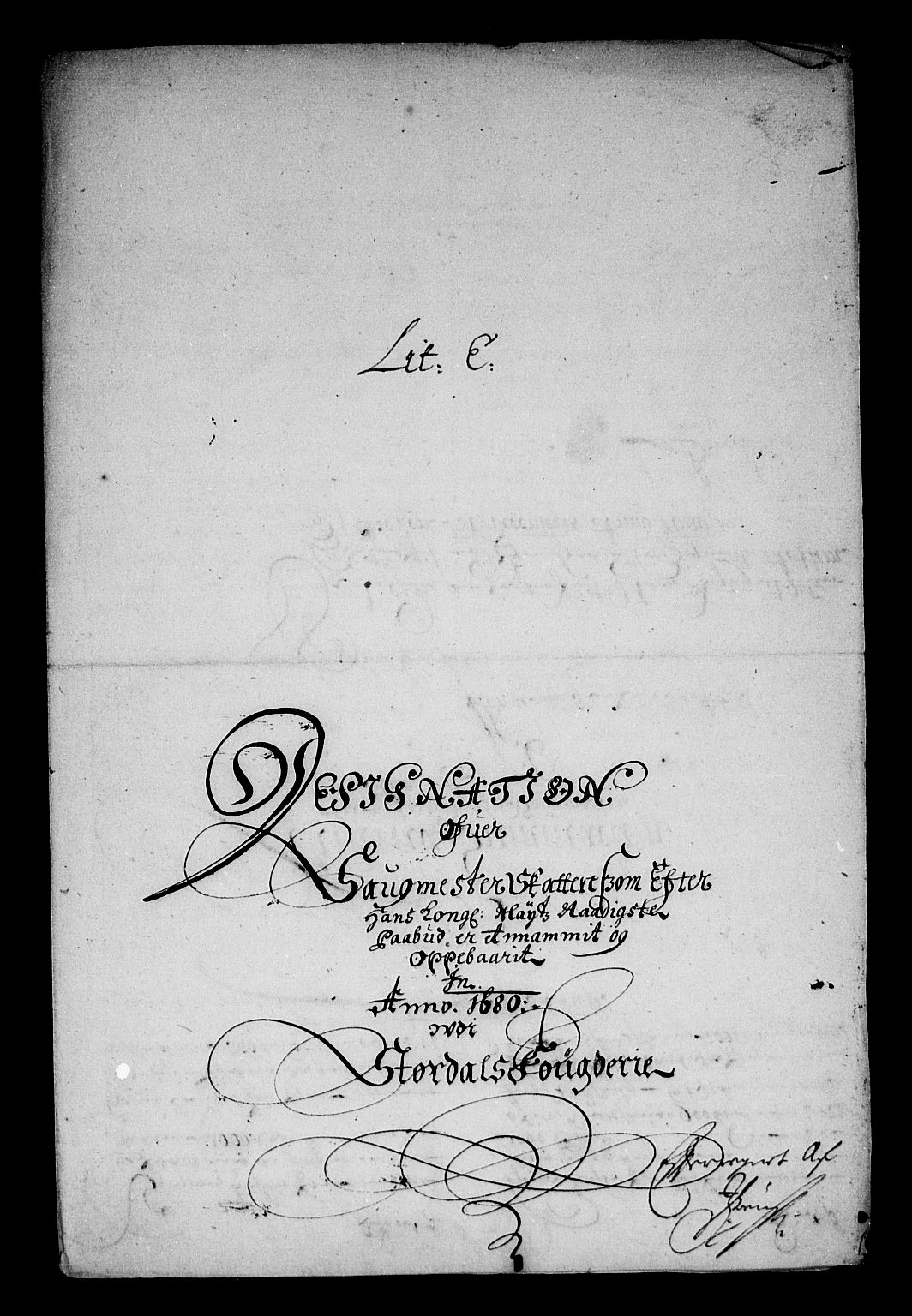 Rentekammeret inntil 1814, Reviderte regnskaper, Stiftamtstueregnskaper, Trondheim stiftamt og Nordland amt, RA/EA-6044/R/Rf/L0058: Trondheim stiftamt, 1680