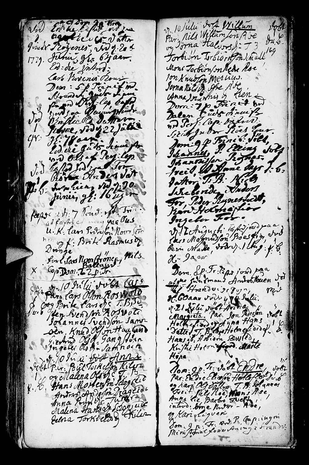 Os sokneprestembete, SAB/A-99929: Ministerialbok nr. A 9, 1766-1779, s. 169