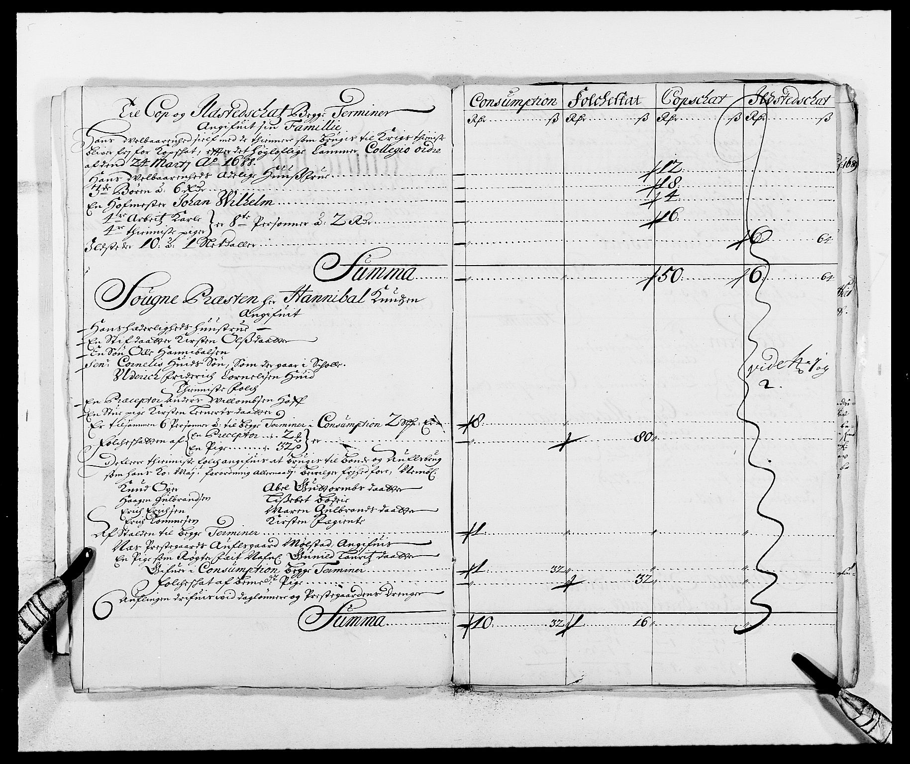 Rentekammeret inntil 1814, Reviderte regnskaper, Fogderegnskap, AV/RA-EA-4092/R16/L1030: Fogderegnskap Hedmark, 1689-1691, s. 134