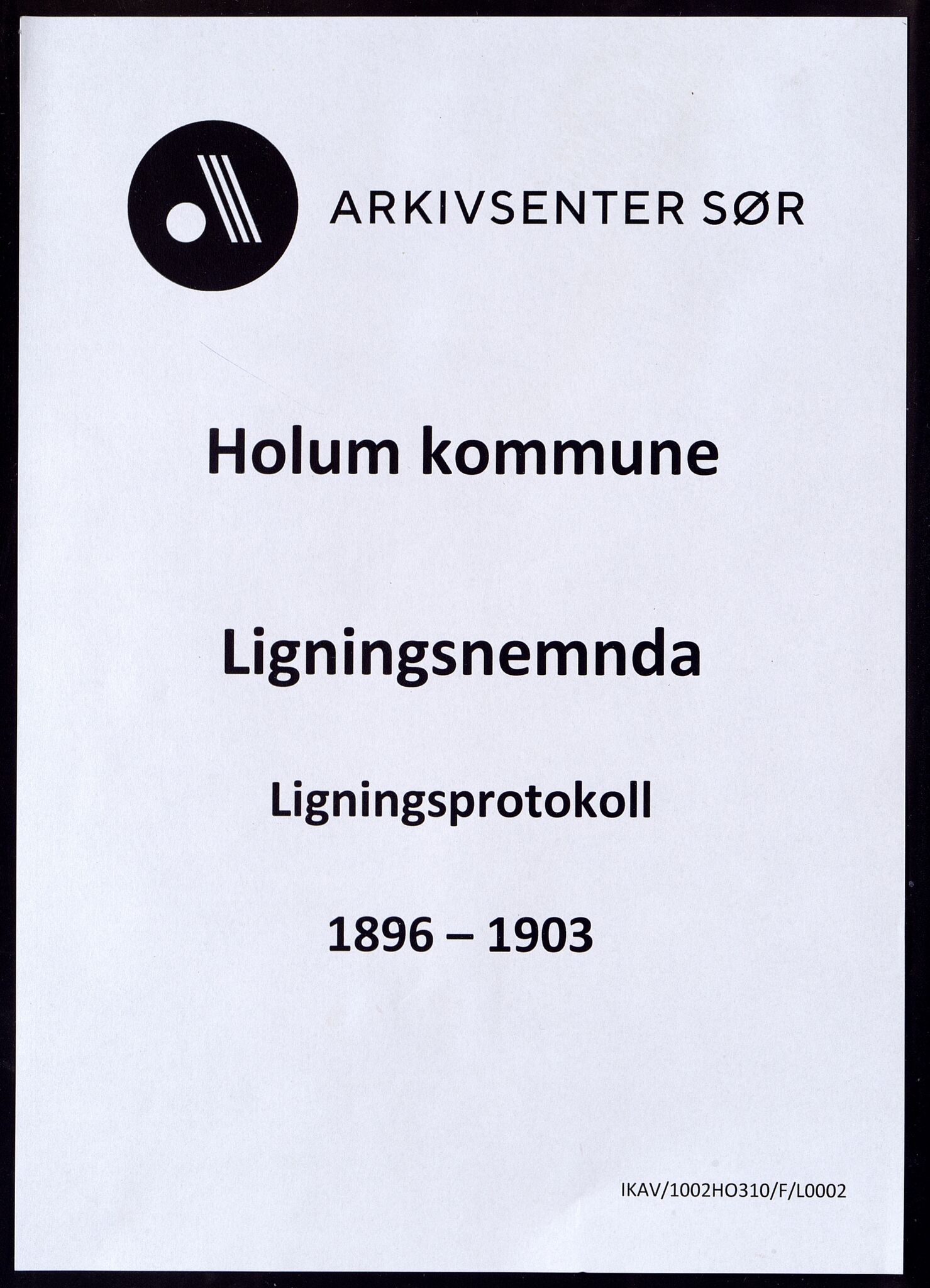 Holum kommune - Ligningskommisjonen/Nemnda, IKAV/1002HO310/F/L0002: Ligningsprotokoll (d), 1896-1903