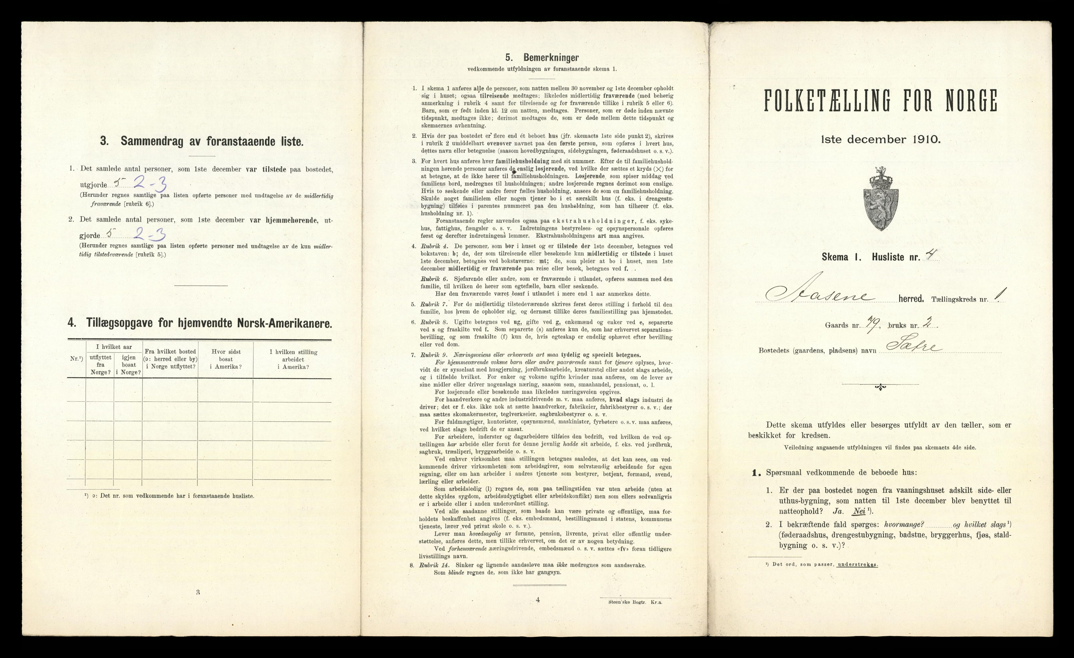 RA, Folketelling 1910 for 1255 Åsane herred, 1910, s. 37