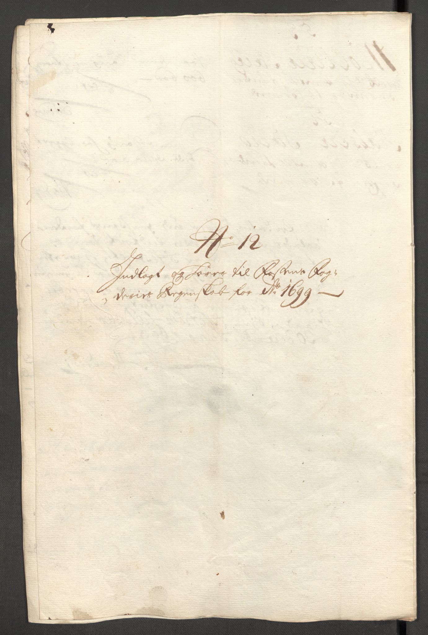 Rentekammeret inntil 1814, Reviderte regnskaper, Fogderegnskap, AV/RA-EA-4092/R57/L3853: Fogderegnskap Fosen, 1698-1699, s. 344