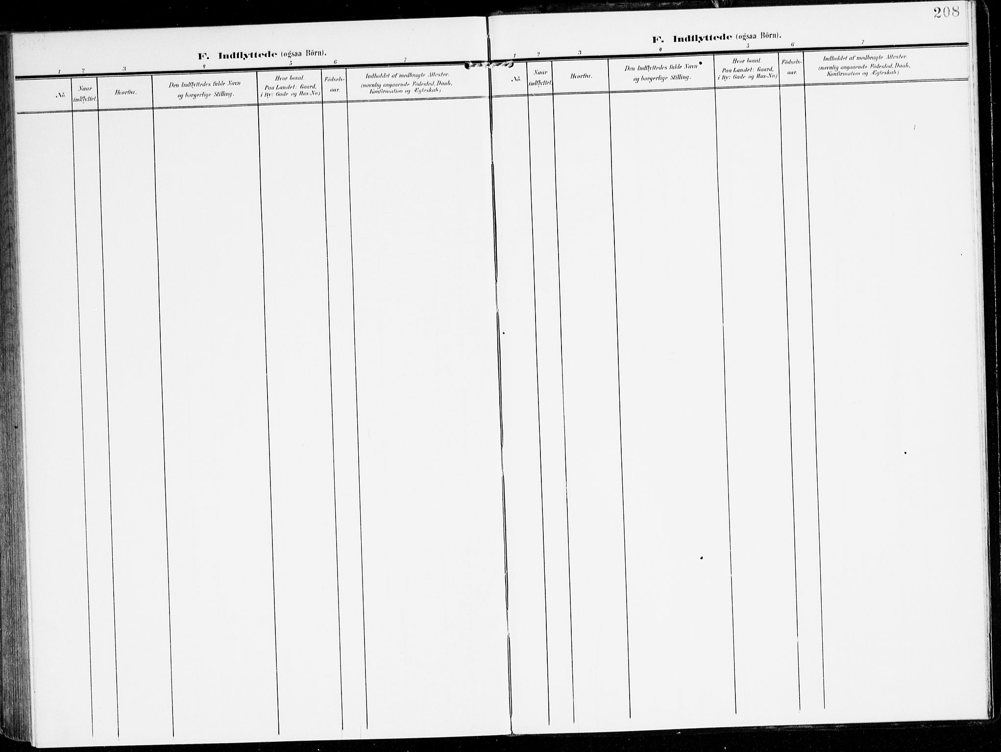 Lavik sokneprestembete, AV/SAB-A-80901: Ministerialbok nr. C 2, 1904-1921, s. 208