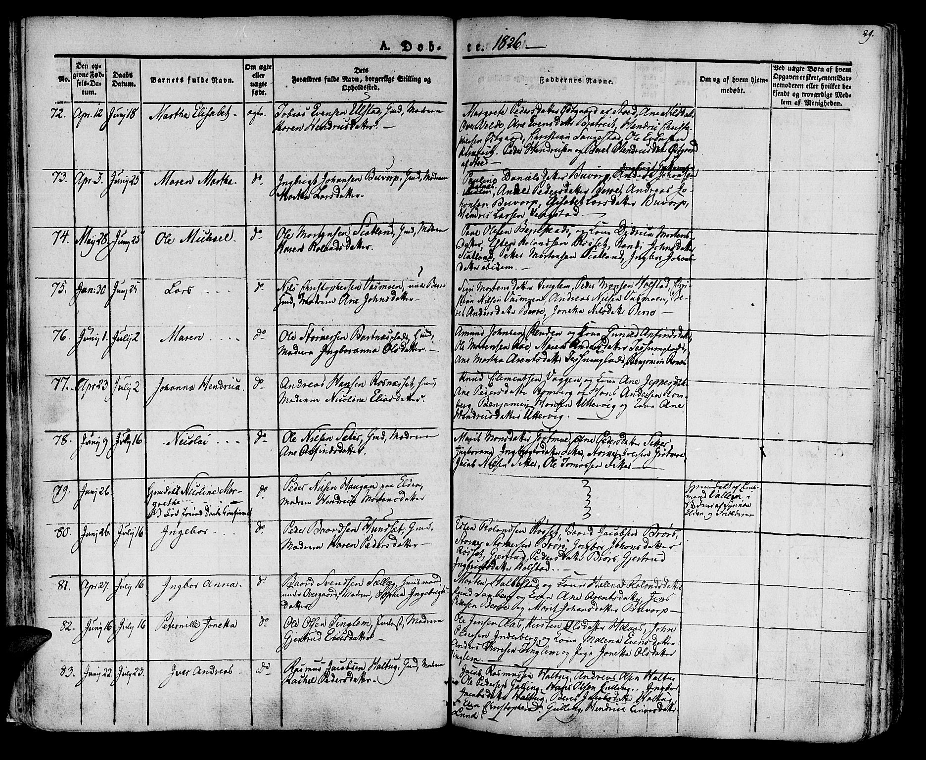 Ministerialprotokoller, klokkerbøker og fødselsregistre - Nord-Trøndelag, AV/SAT-A-1458/741/L0390: Ministerialbok nr. 741A04, 1822-1836, s. 29