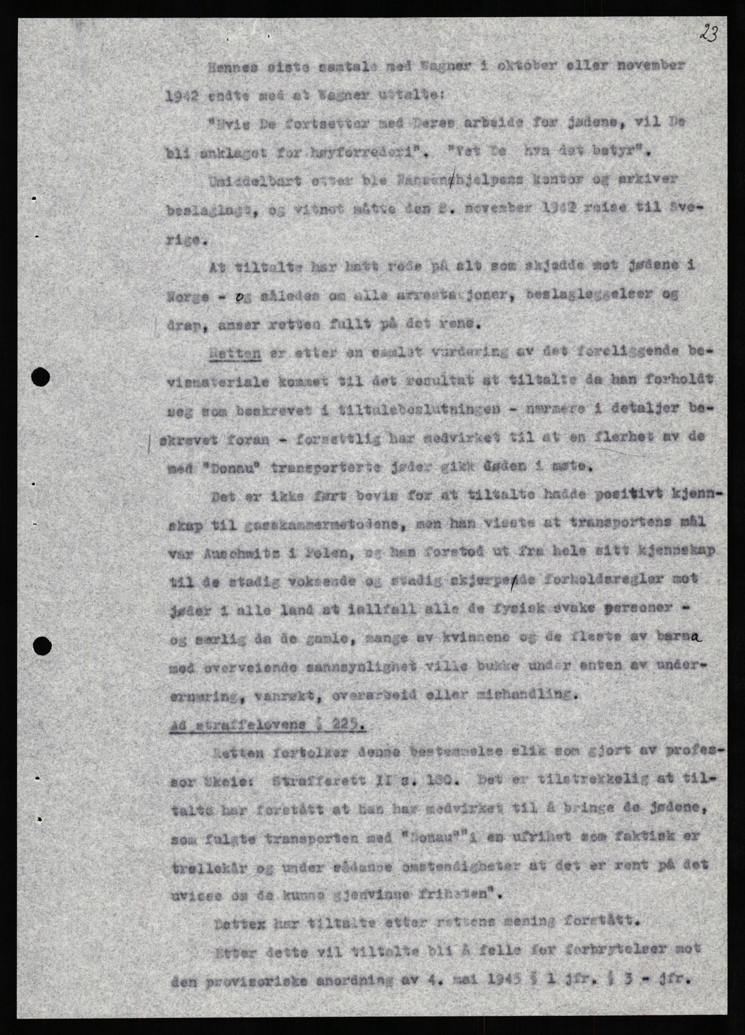 Forsvaret, Forsvarets overkommando II, RA/RAFA-3915/D/Db/L0034: CI Questionaires. Tyske okkupasjonsstyrker i Norge. Tyskere., 1945-1946, s. 422