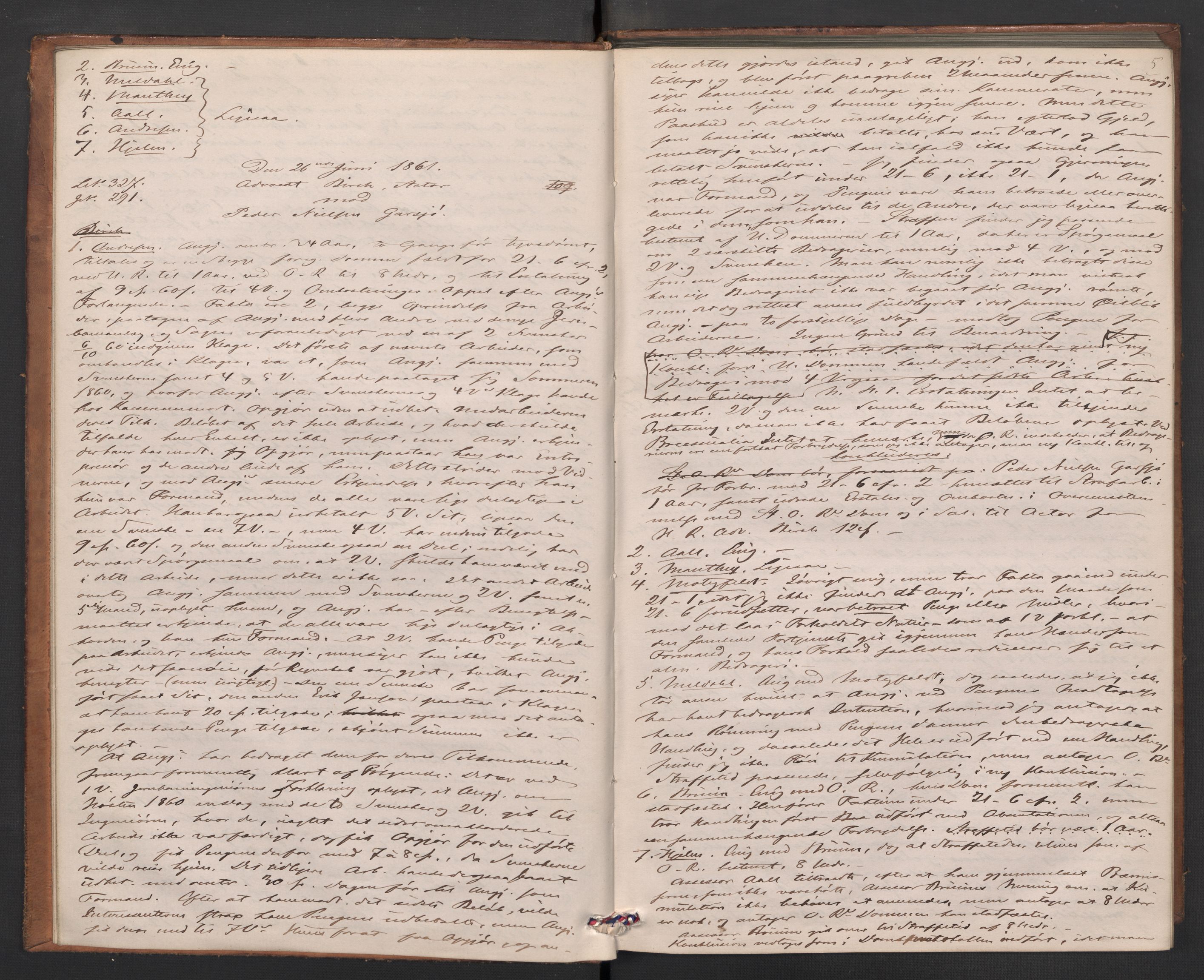 Høyesterett, AV/RA-S-1002/E/Eb/Ebb/L0051: Voteringsprotokoll, 1861-1862, s. 4b-5a
