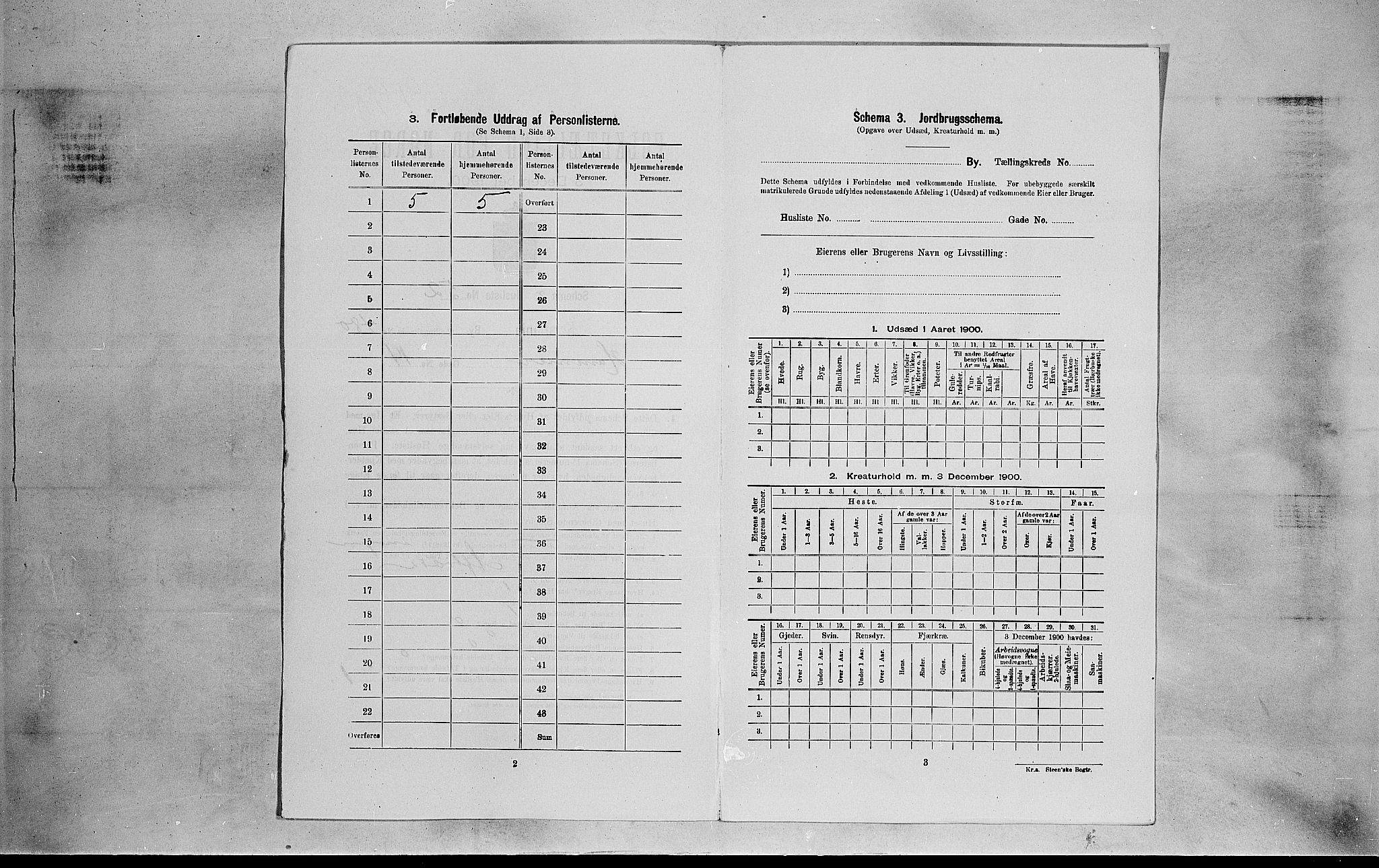 SAO, Folketelling 1900 for 0301 Kristiania kjøpstad, 1900, s. 32227