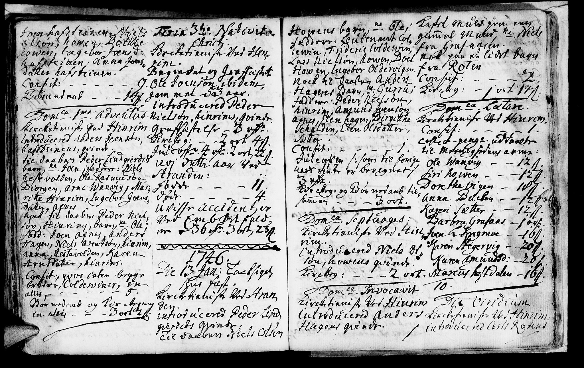 Ministerialprotokoller, klokkerbøker og fødselsregistre - Nord-Trøndelag, AV/SAT-A-1458/701/L0002: Ministerialbok nr. 701A02 /2, 1738-1752