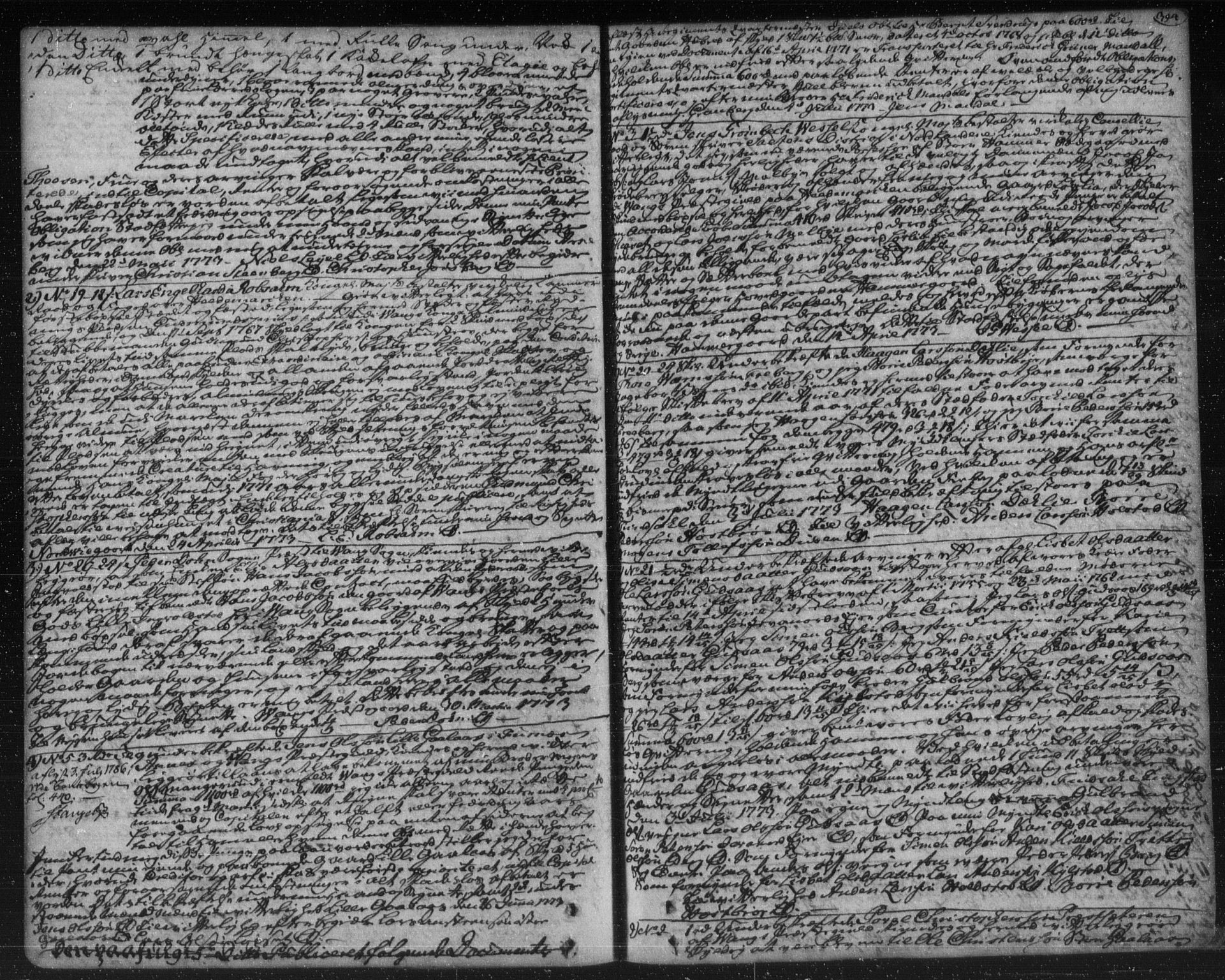 Hedemarken sorenskriveri, SAH/TING-034/H/Hb/L0008: Pantebok nr. 8, 1766-1778, s. 394