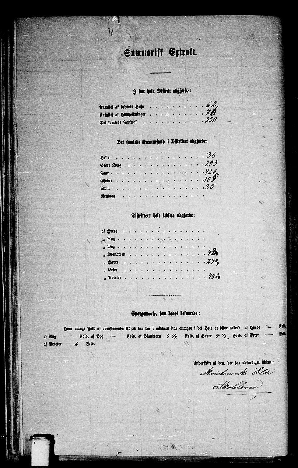 RA, Folketelling 1865 for 1438P Bremanger prestegjeld, 1865, s. 34