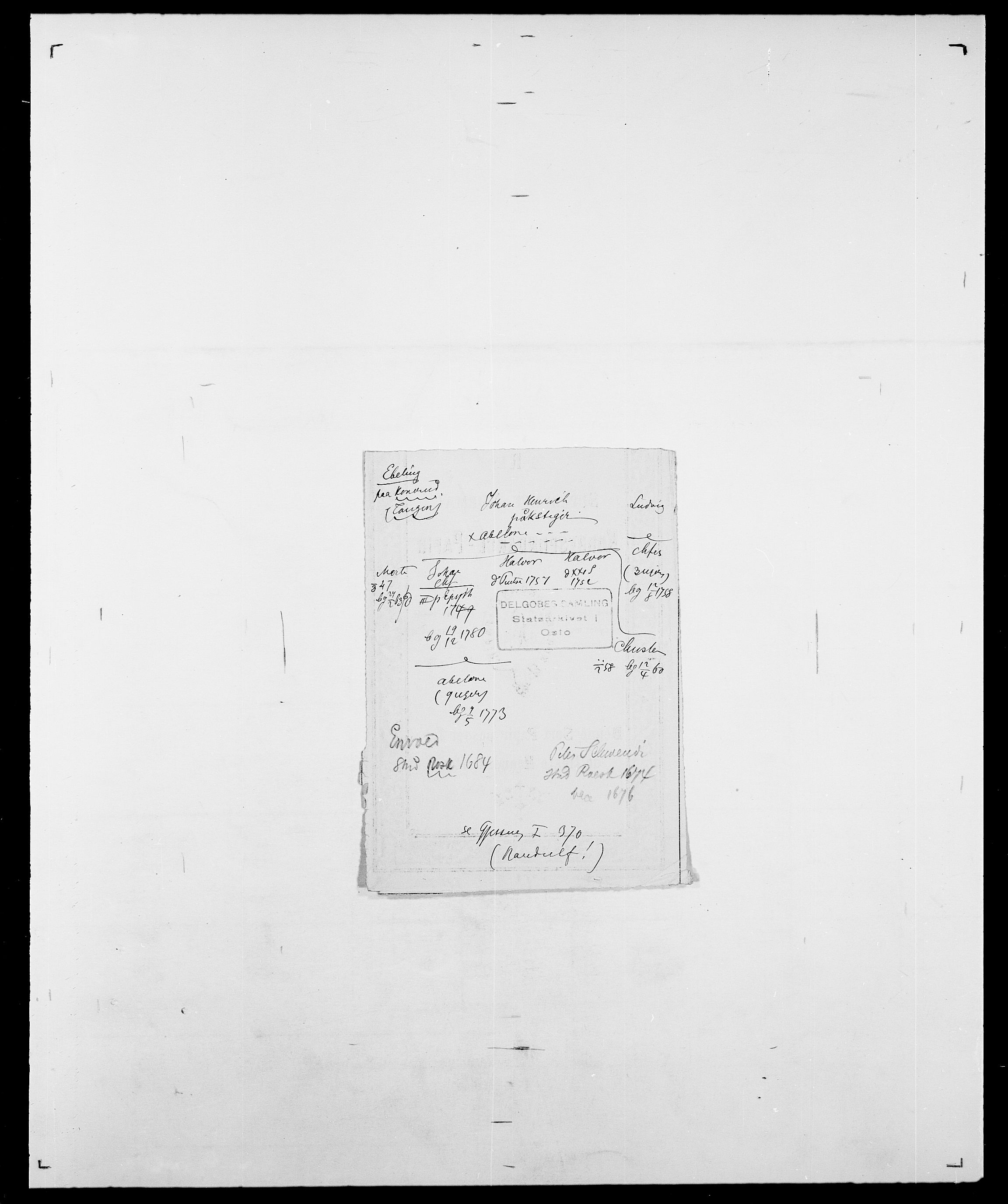 Delgobe, Charles Antoine - samling, AV/SAO-PAO-0038/D/Da/L0010: Dürendahl - Fagelund, s. 83
