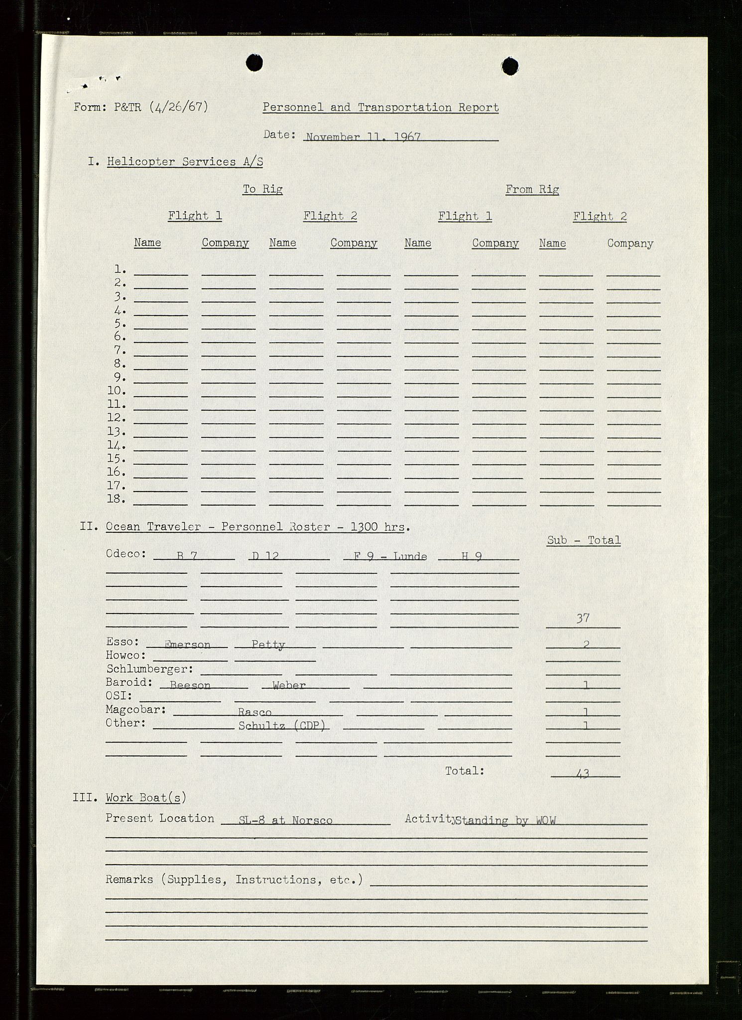 Pa 1512 - Esso Exploration and Production Norway Inc., AV/SAST-A-101917/E/Ea/L0014: Well 16/1-1, 1967-1968, s. 757