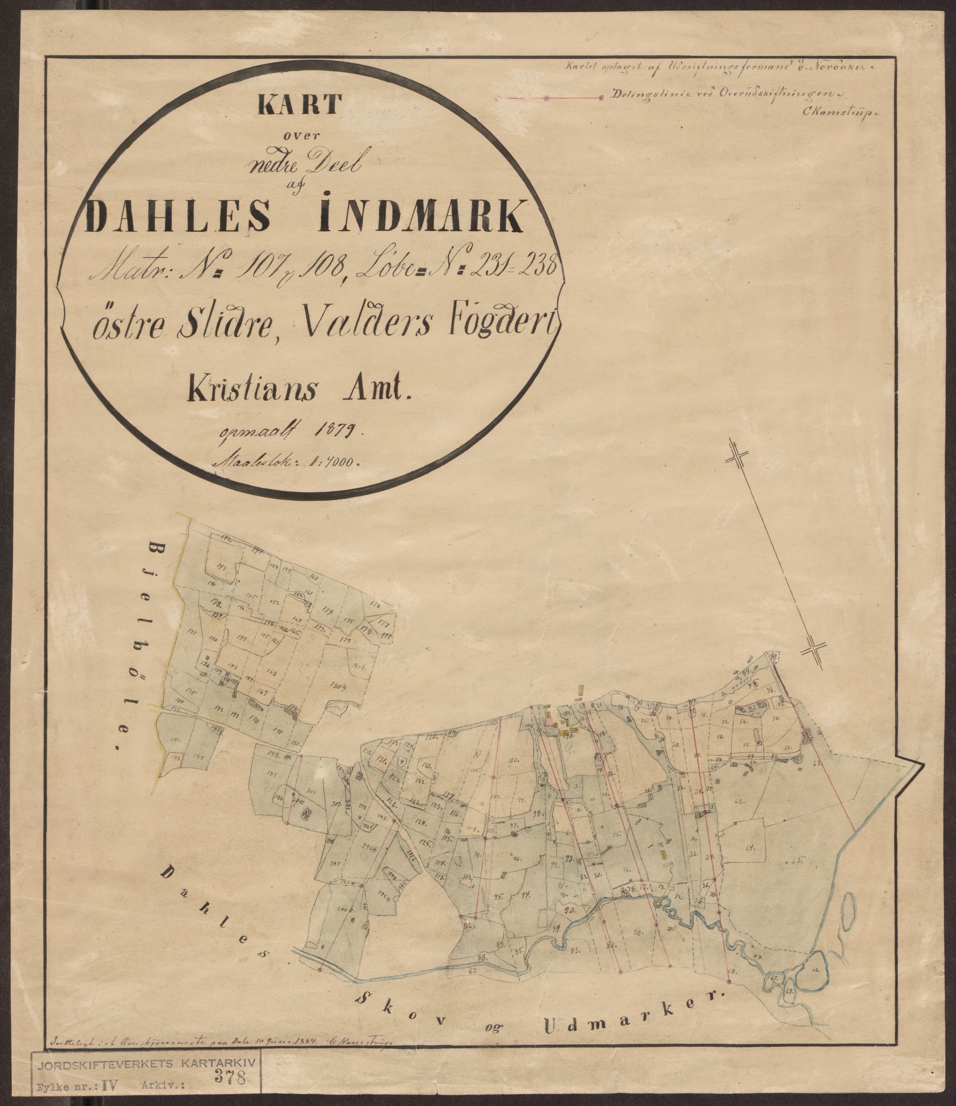 Jordskifteverkets kartarkiv, AV/RA-S-3929/T, 1859-1988, s. 449