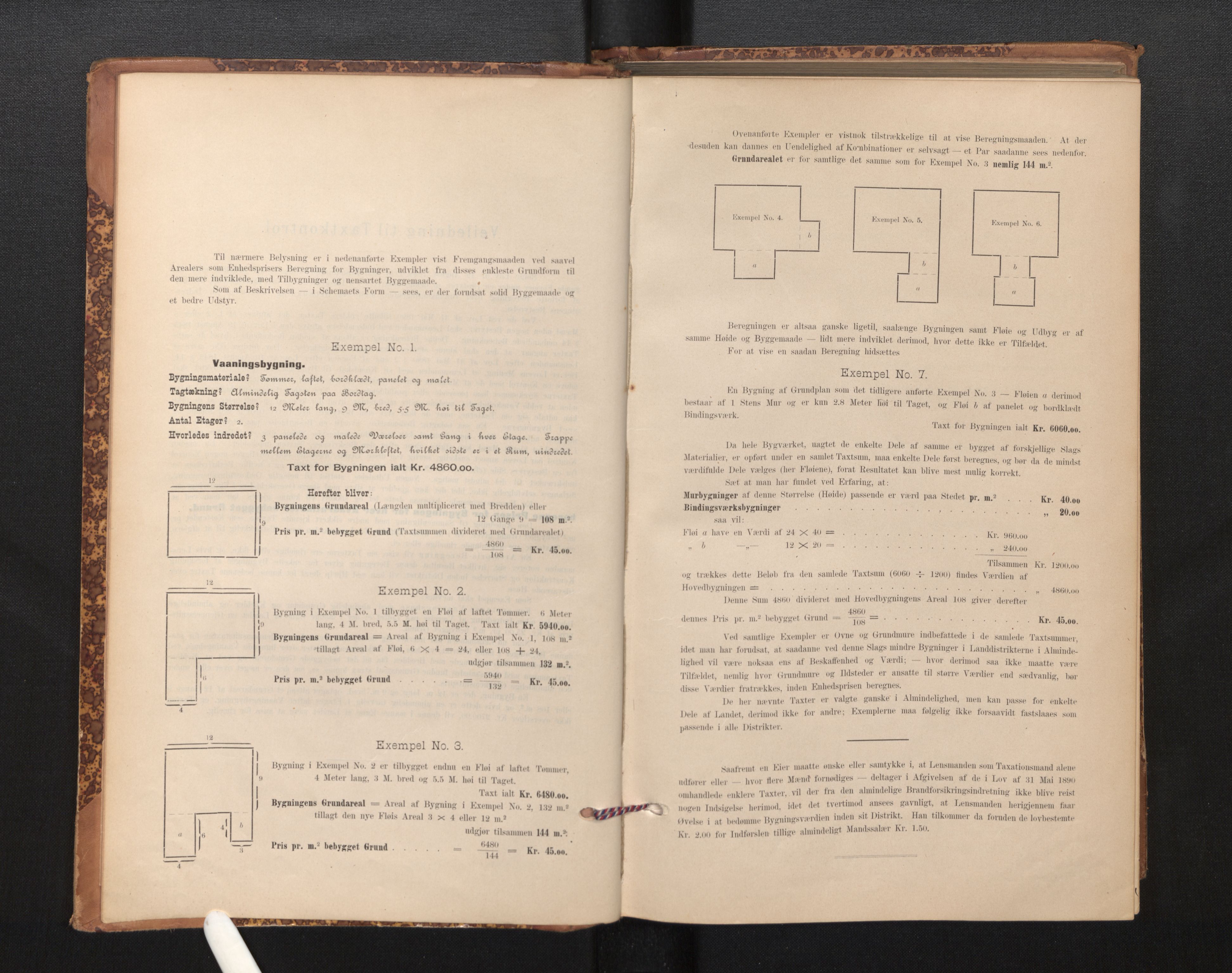 Lensmannen i Askvoll, AV/SAB-A-26301/0012/L0004: Branntakstprotokoll, skjematakst og liste over branntakstmenn, 1895-1932