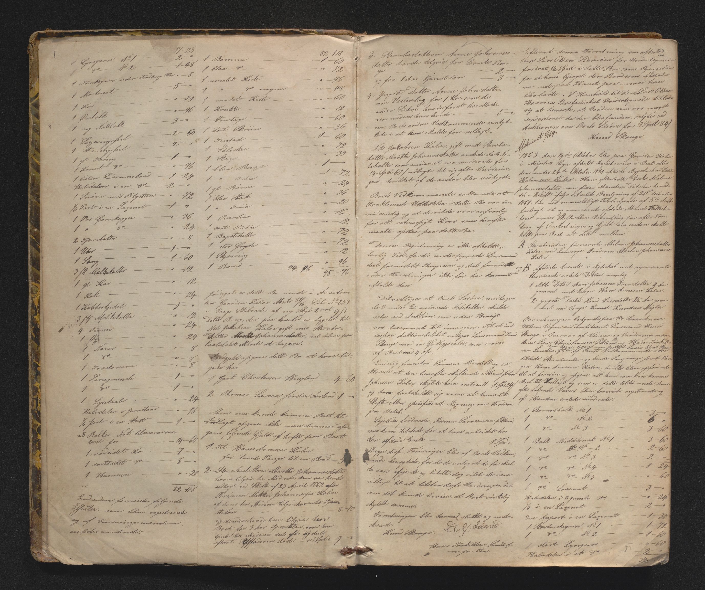 Lensmannen i Sund og Austevoll, AV/SAB-A-35201/0006/L0010: Registreringsprotokoll, 1863-1877, s. 1b-2a