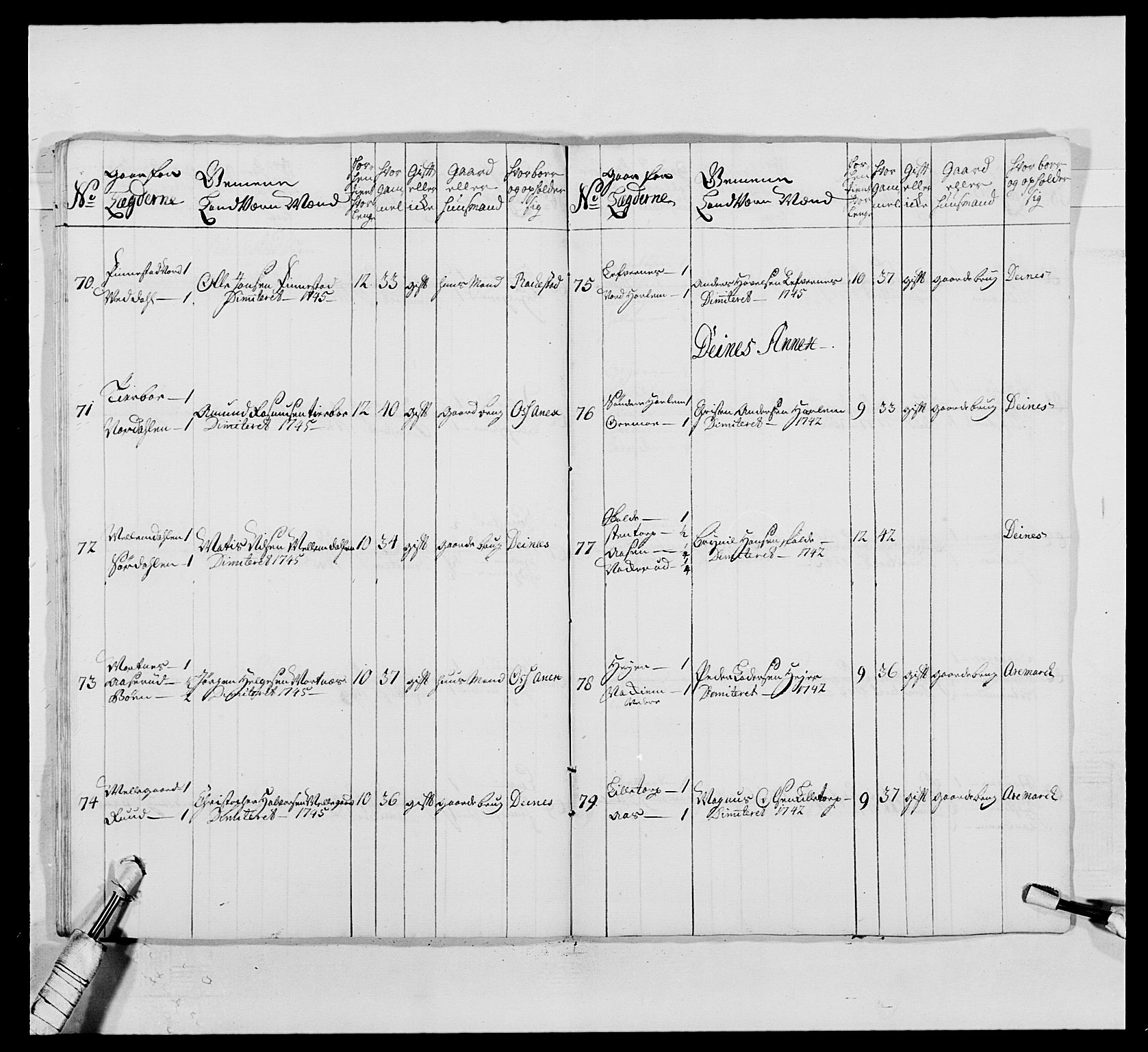 Kommanderende general (KG I) med Det norske krigsdirektorium, AV/RA-EA-5419/E/Ea/L0495: 1. Smålenske regiment, 1732-1763, s. 297