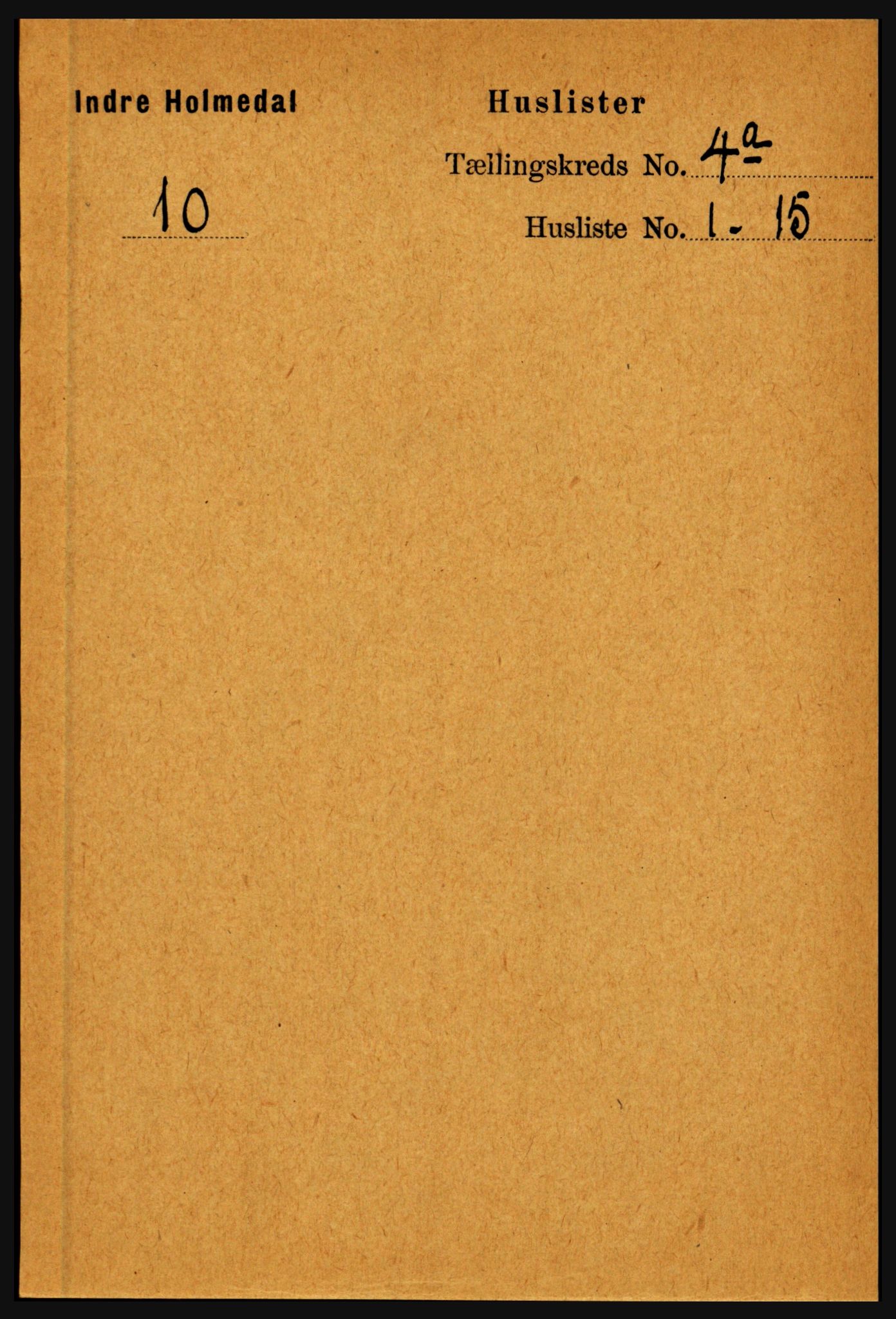 RA, Folketelling 1891 for 1430 Indre Holmedal herred, 1891, s. 1306