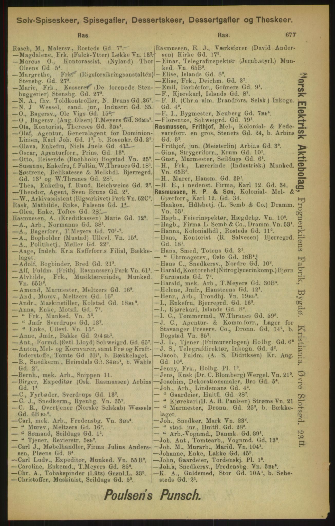 Kristiania/Oslo adressebok, PUBL/-, 1900, s. 677