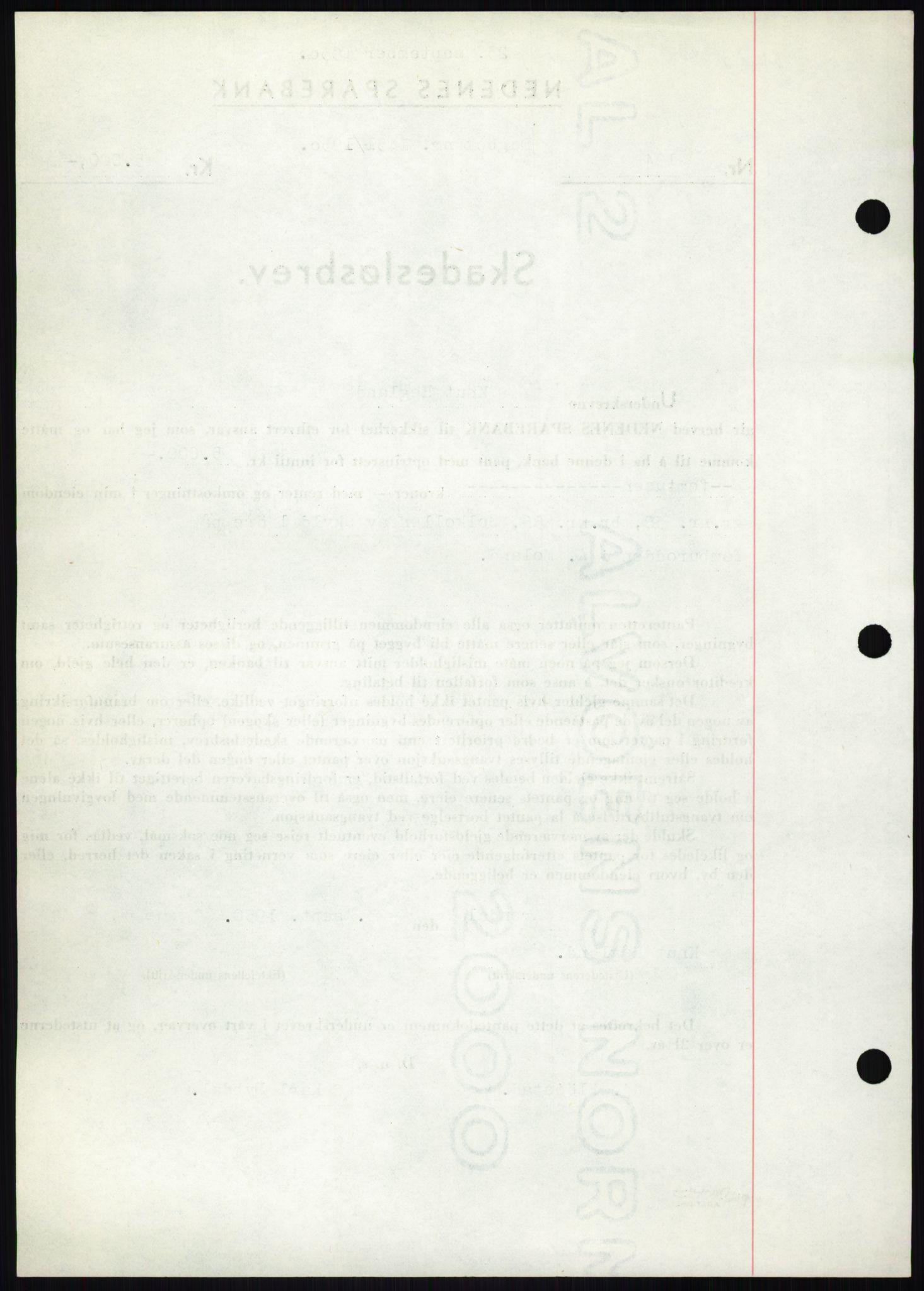 Nedenes sorenskriveri, SAK/1221-0006/G/Gb/Gbb/L0008: Pantebok nr. B8, 1950-1950, Dagboknr: 1451/1950