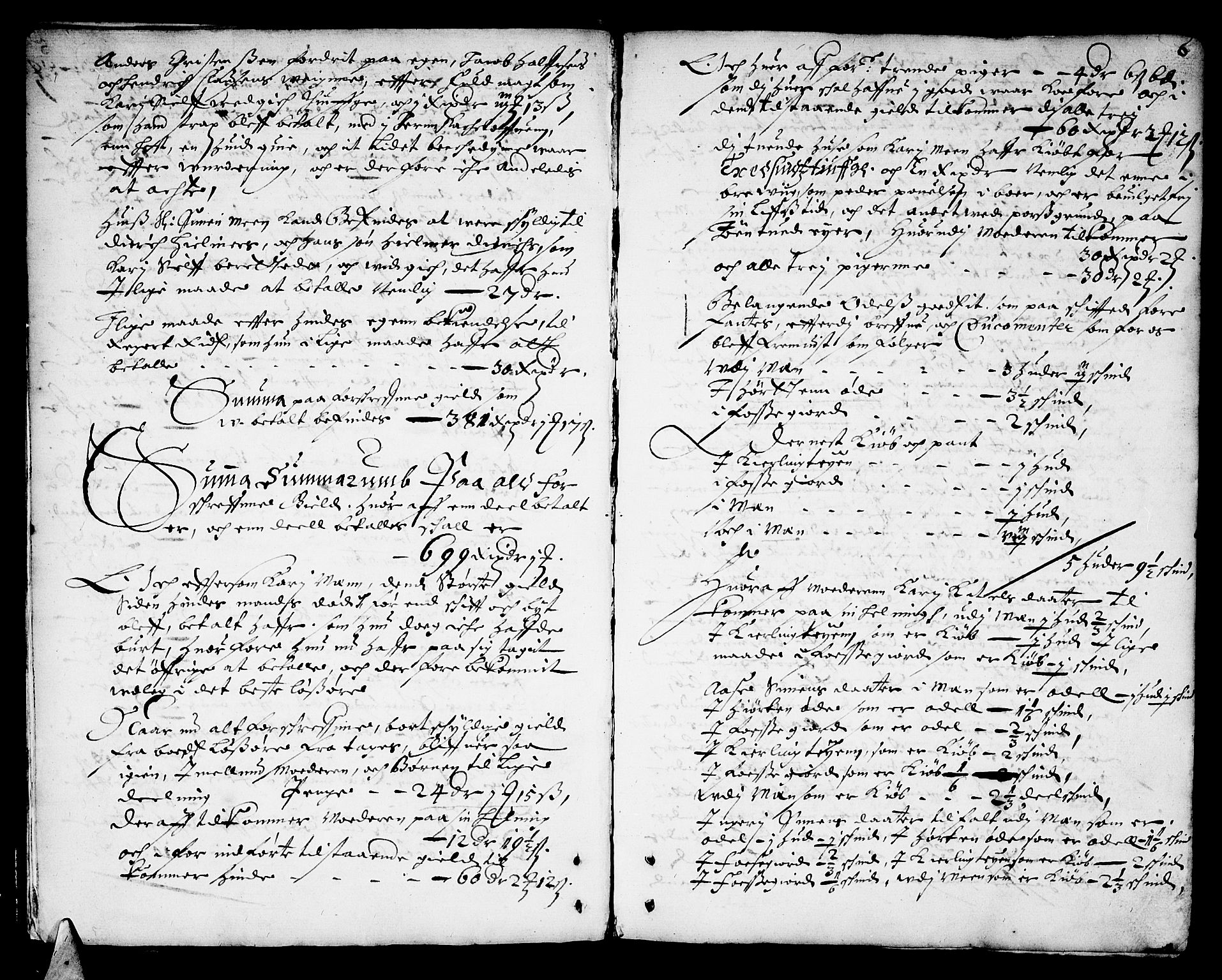 Bamble sorenskriveri, SAKO/A-214/H/Hb/Hba/Hbaa/L0001: Skifteprotokoll, 1665-1686, s. 5b-6a