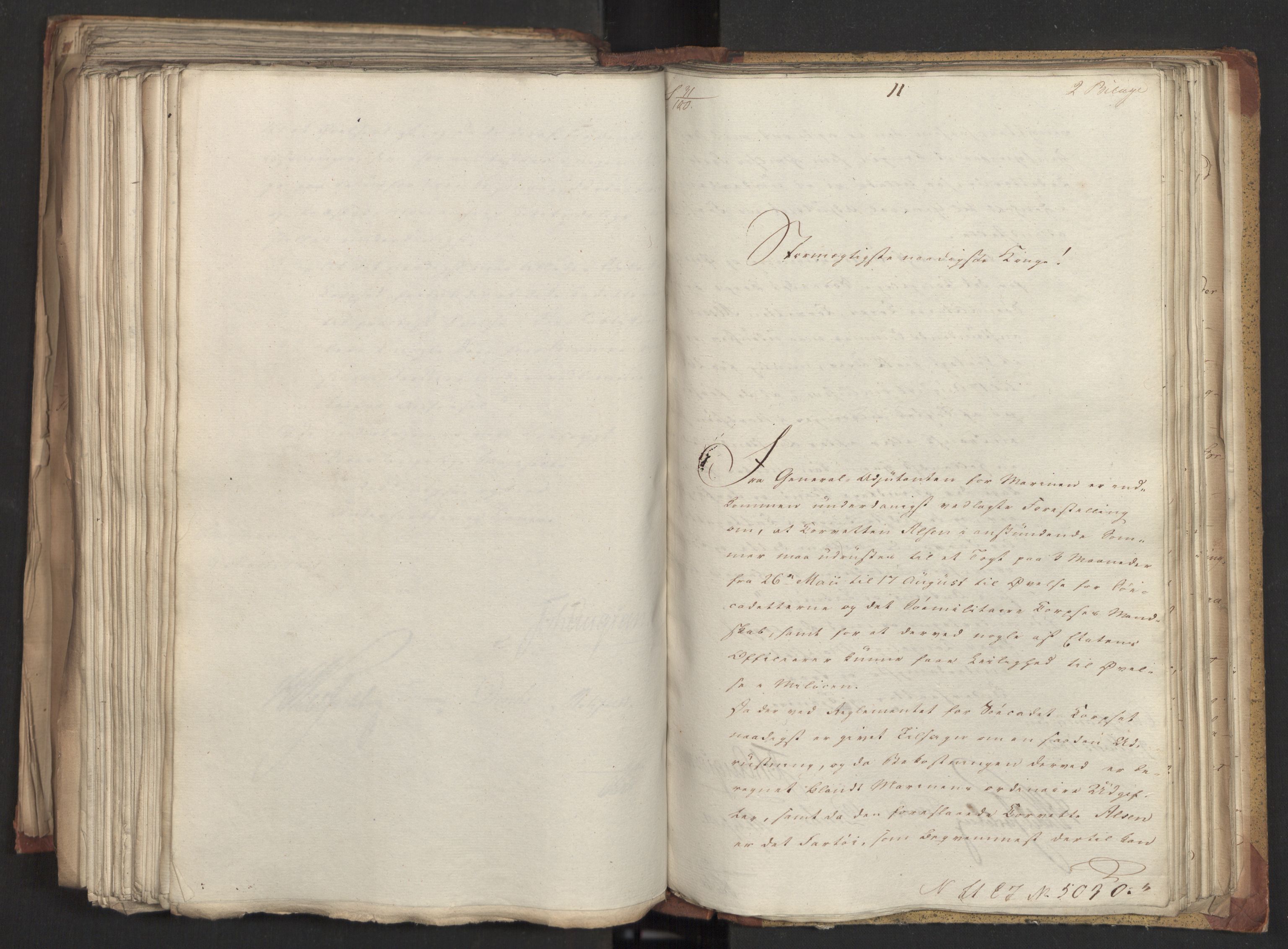 Statsrådsavdelingen i Stockholm, AV/RA-S-1003/D/Da/L0025: Regjeringsinnstillinger nr. 4873-5062, 1821, s. 409