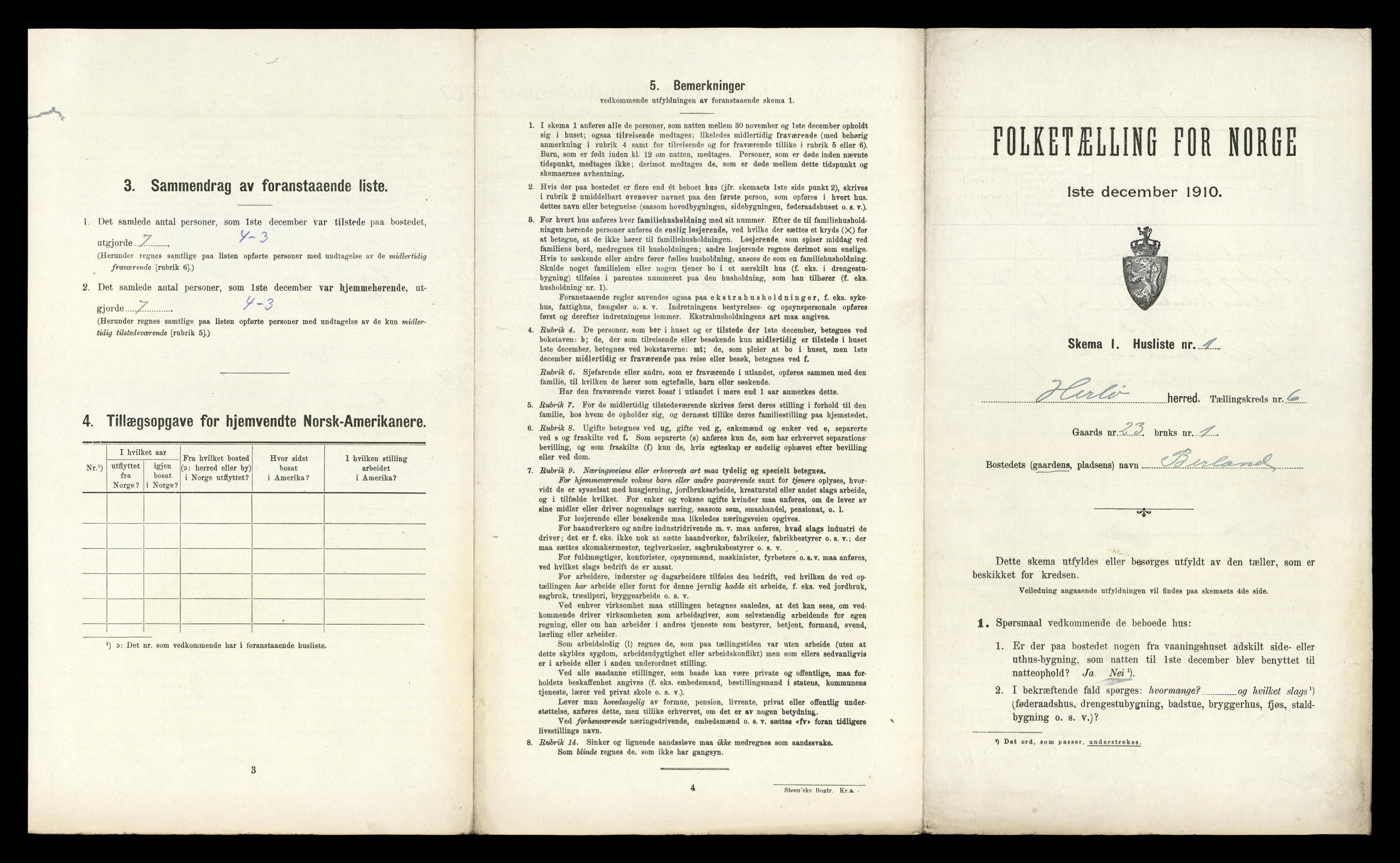 RA, Folketelling 1910 for 1258 Herdla herred, 1910, s. 530