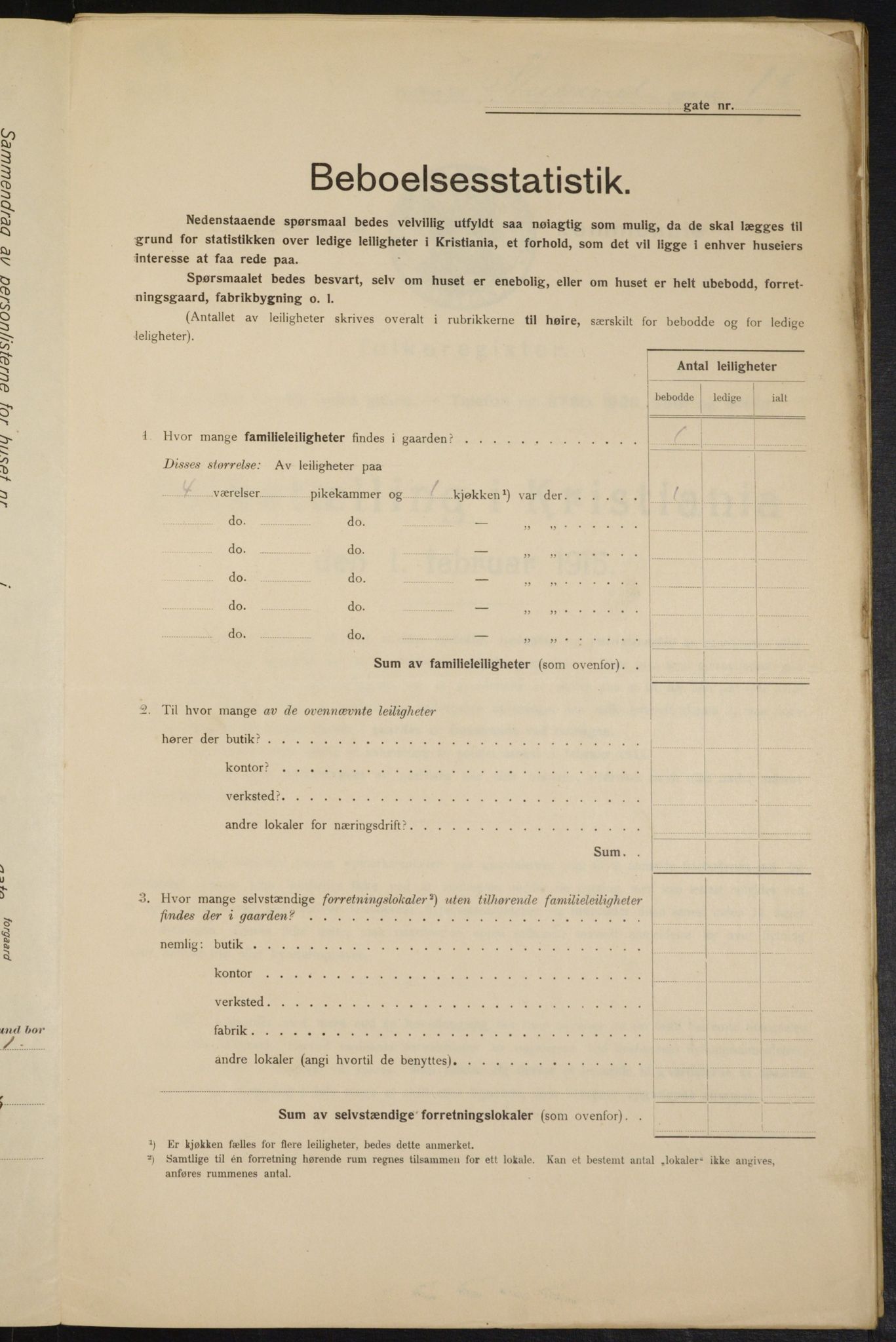 OBA, Kommunal folketelling 1.2.1915 for Kristiania, 1915, s. 104685