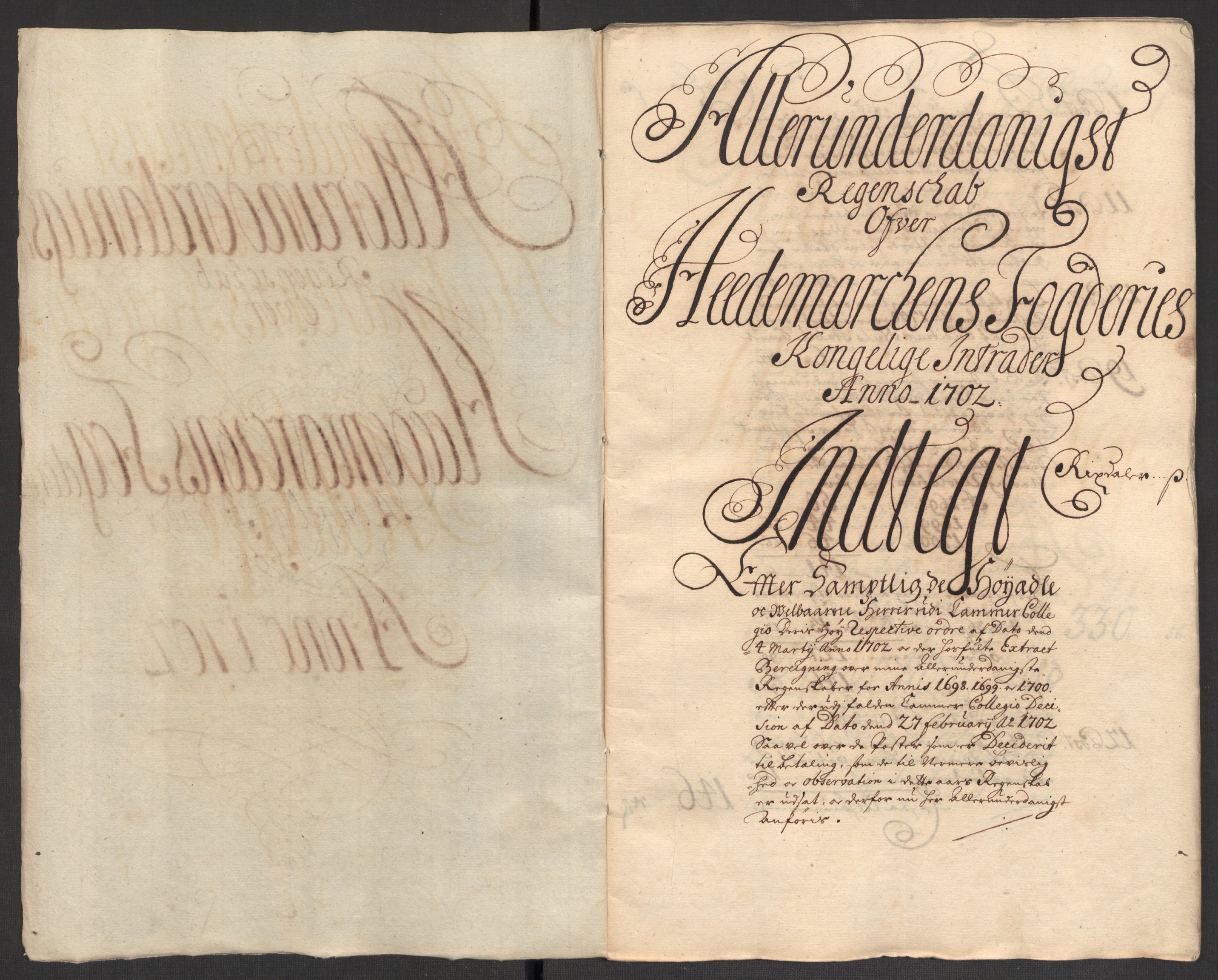 Rentekammeret inntil 1814, Reviderte regnskaper, Fogderegnskap, AV/RA-EA-4092/R16/L1040: Fogderegnskap Hedmark, 1701-1702, s. 193