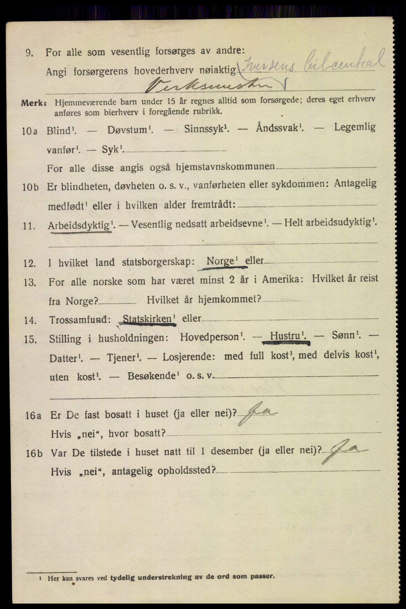 SAH, Folketelling 1920 for 0501 Lillehammer kjøpstad, 1920, s. 4657