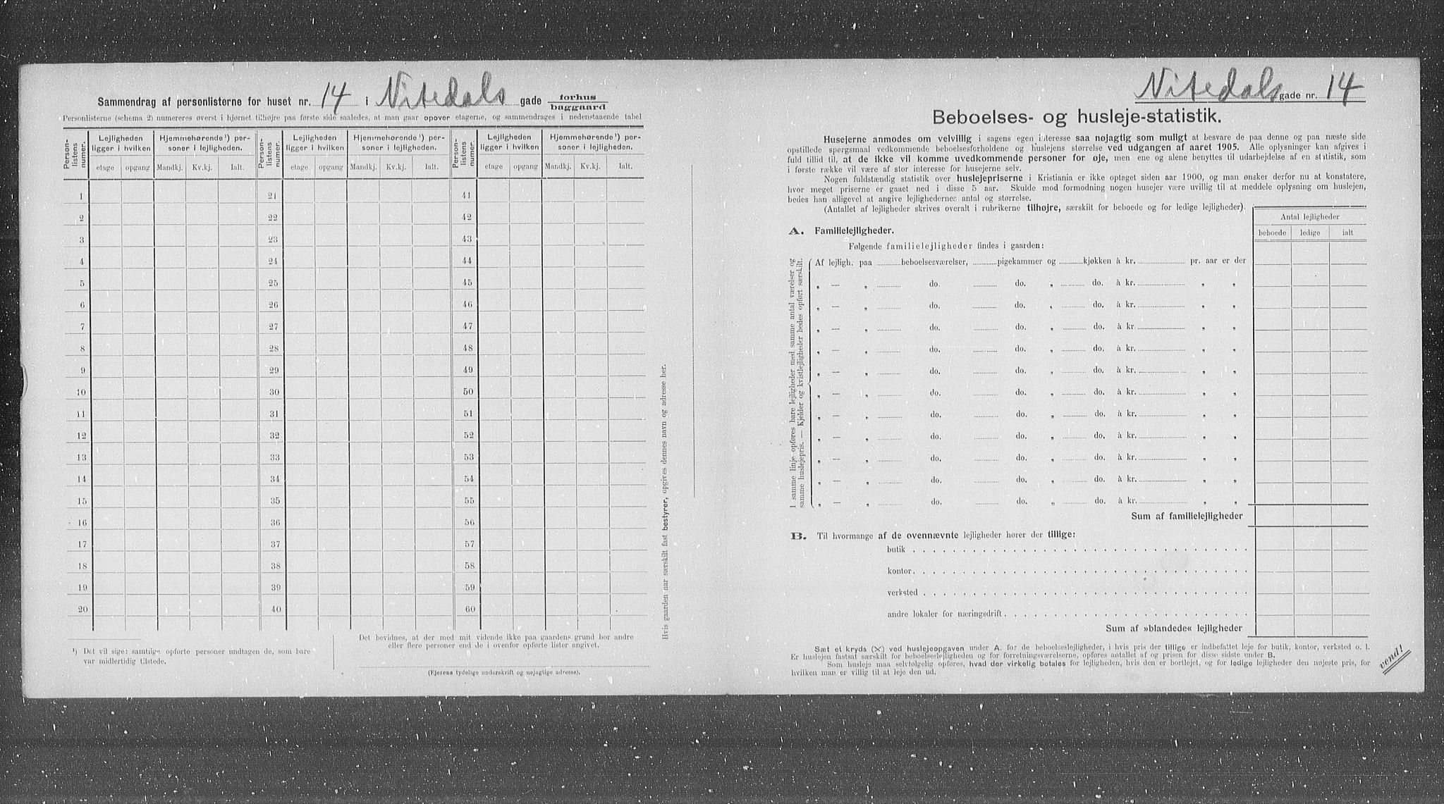 OBA, Kommunal folketelling 31.12.1905 for Kristiania kjøpstad, 1905, s. 37482