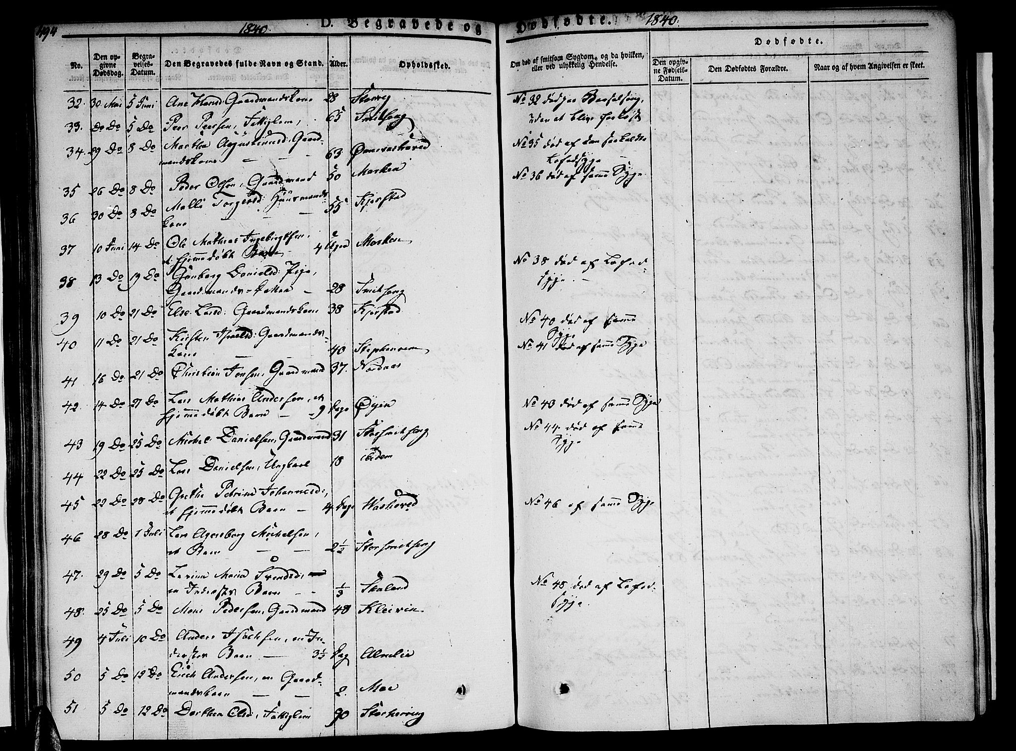 Ministerialprotokoller, klokkerbøker og fødselsregistre - Nordland, AV/SAT-A-1459/820/L0290: Ministerialbok nr. 820A11, 1826-1845, s. 494