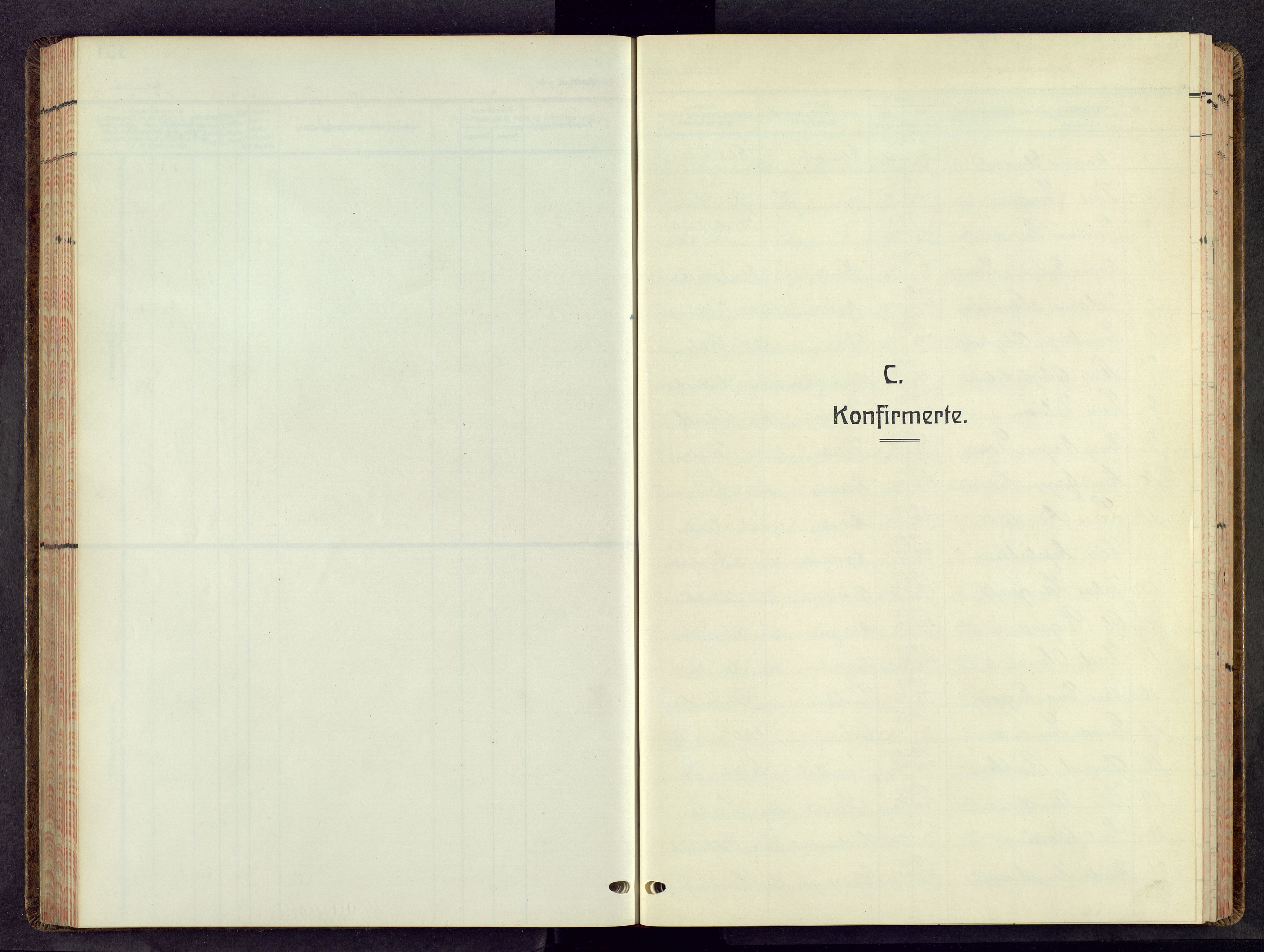 Biri prestekontor, AV/SAH-PREST-096/H/Ha/Hab/L0008: Klokkerbok nr. 8, 1939-1962