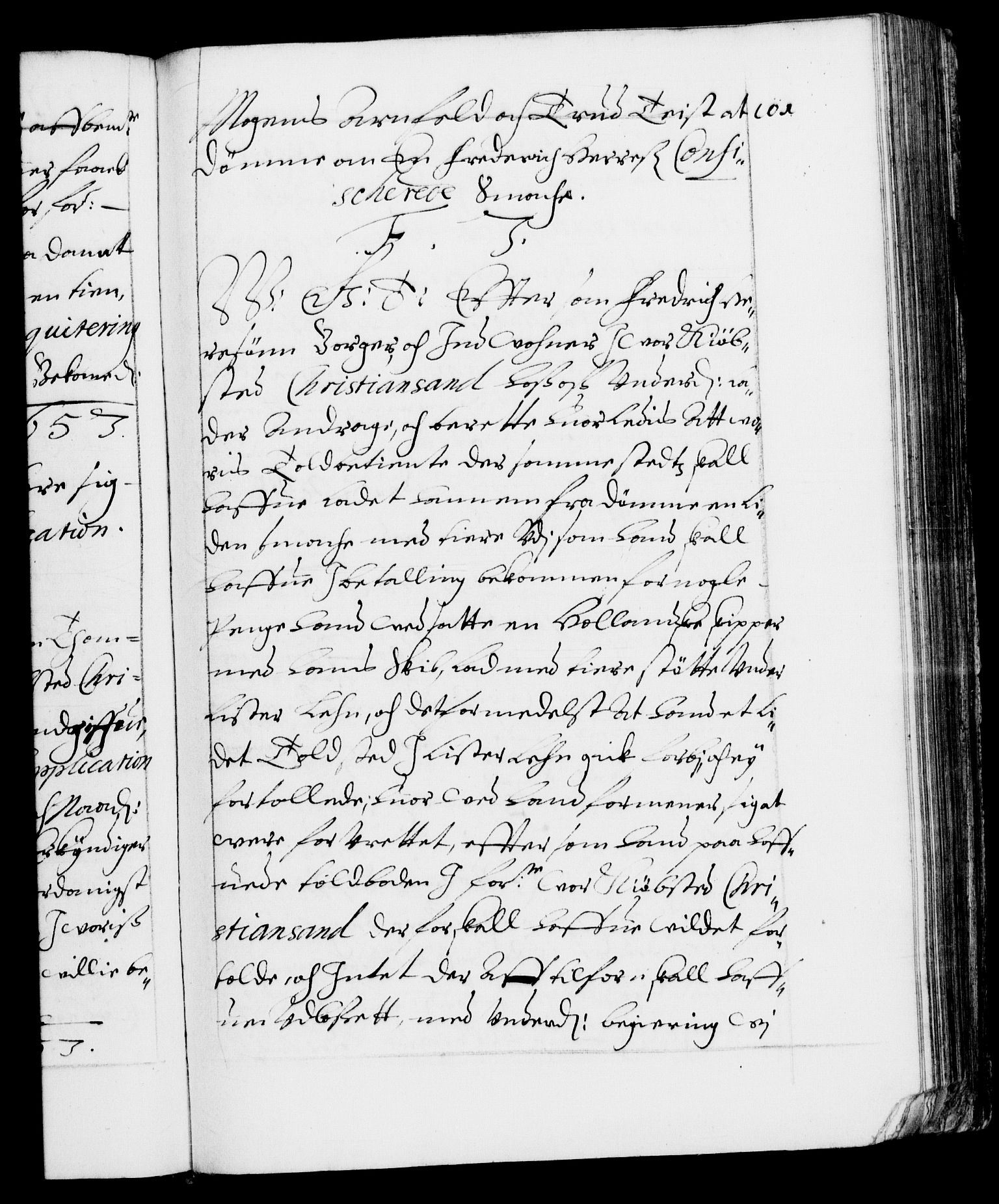 Danske Kanselli 1572-1799, RA/EA-3023/F/Fc/Fca/Fcab/L0009: Norske tegnelser (mikrofilm), 1653-1656, s. 101a