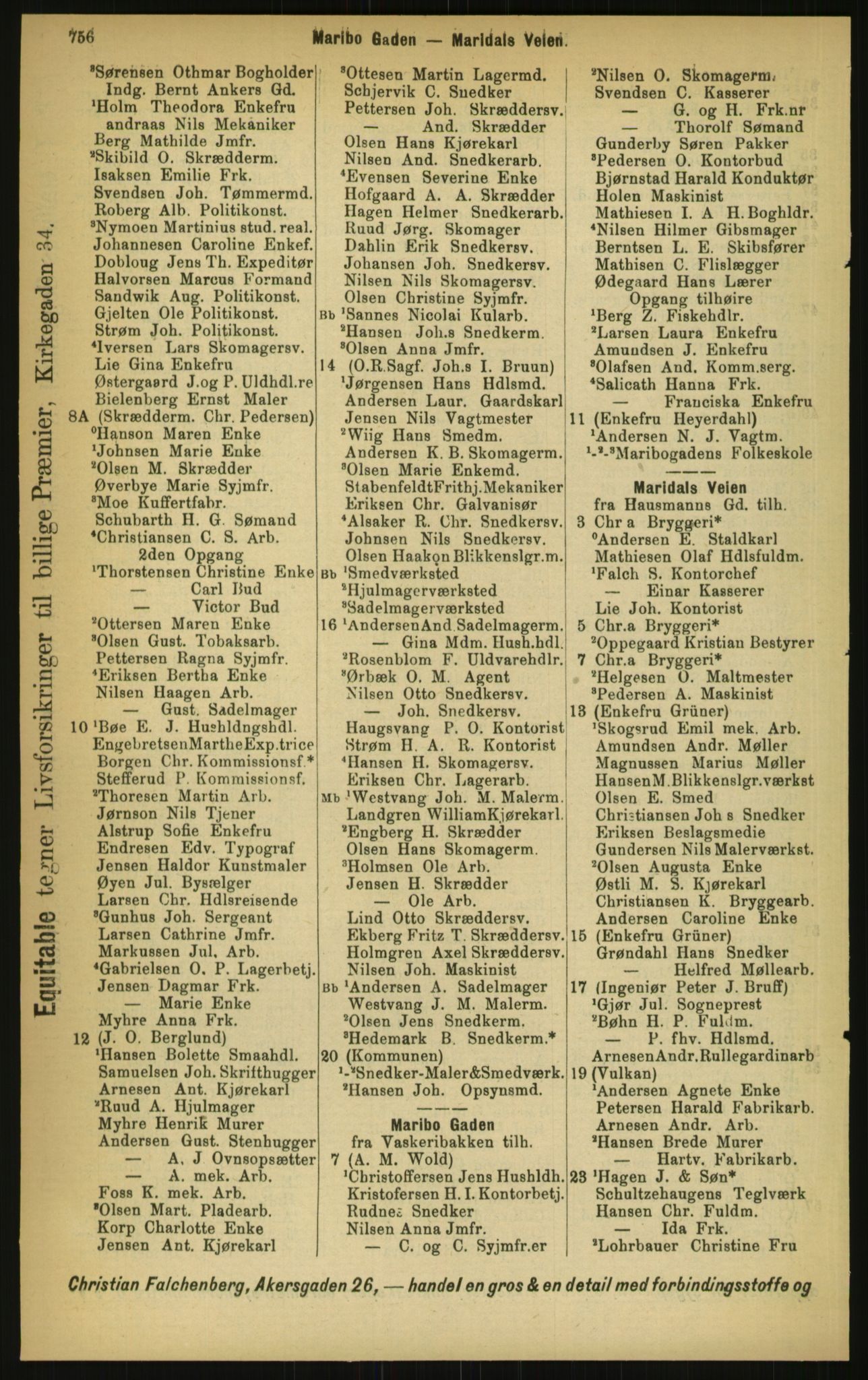 Kristiania/Oslo adressebok, PUBL/-, 1897, s. 756