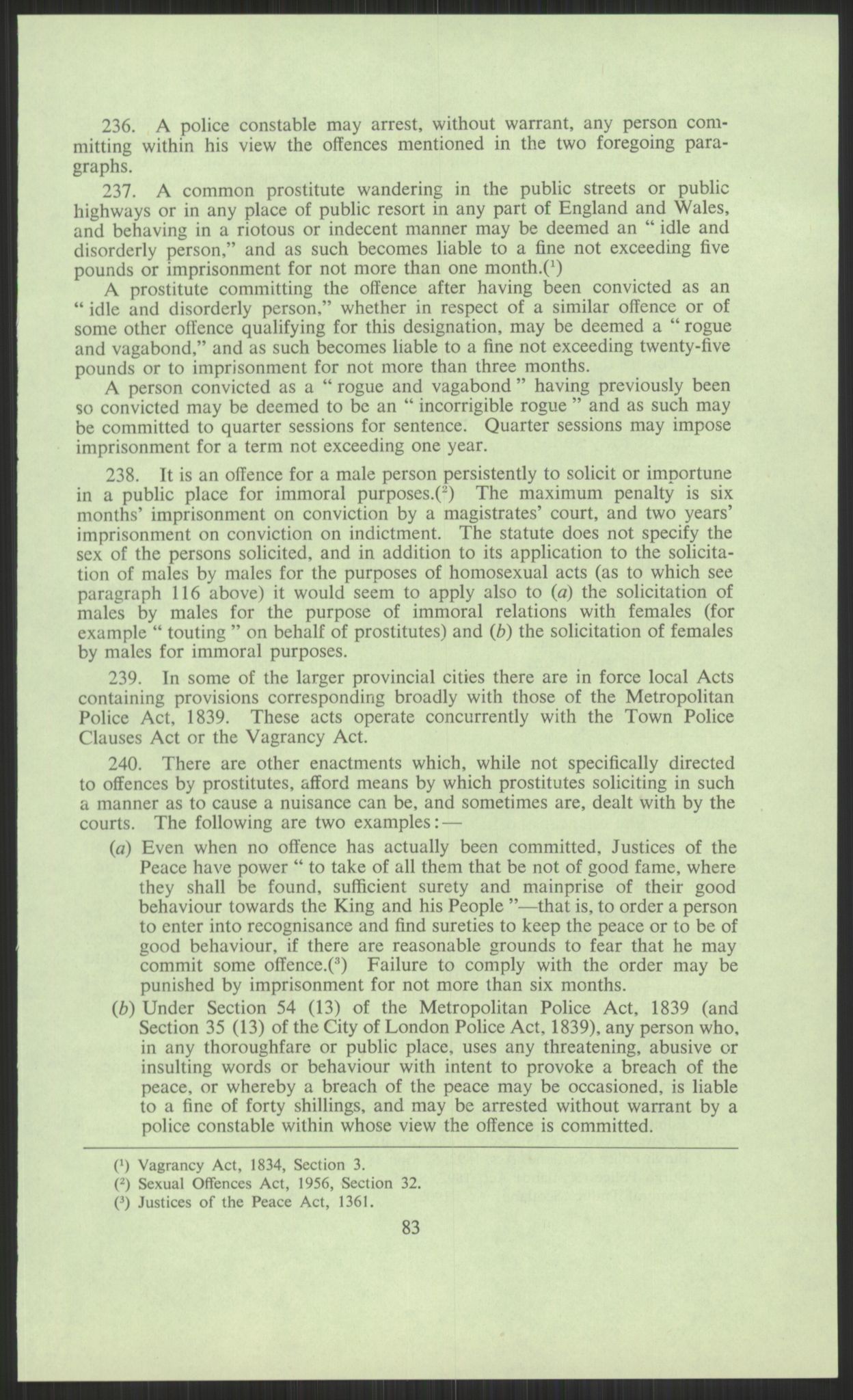 Justisdepartementet, Lovavdelingen, AV/RA-S-3212/D/De/L0029/0001: Straffeloven / Straffelovens revisjon: 5 - Ot. prp. nr.  41 - 1945: Homoseksualiet. 3 mapper, 1956-1970, s. 667