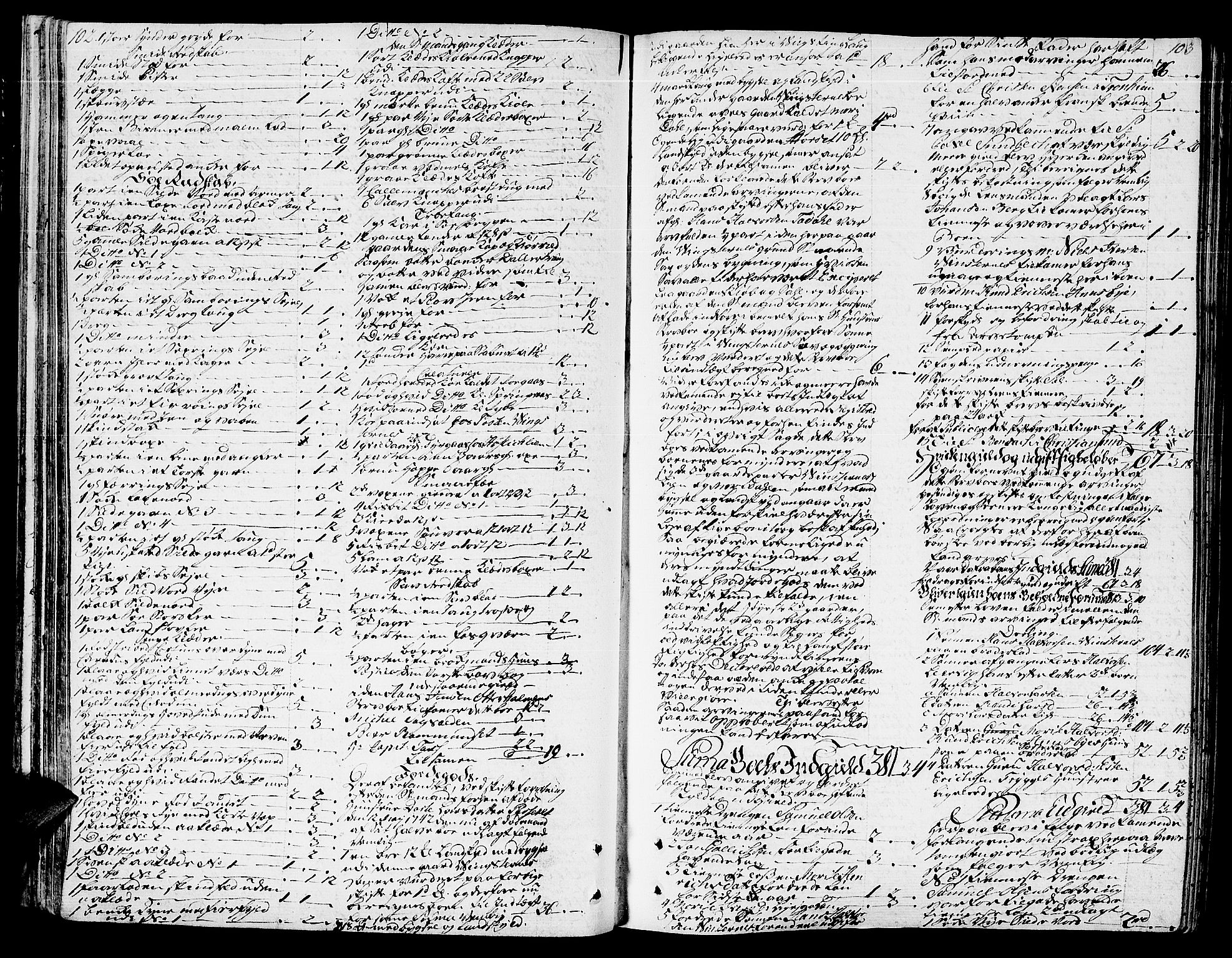 Nordmøre sorenskriveri, AV/SAT-A-4132/1/3/3A/L0014: Skifteprotokoll nr. 11, 1762-1763, s. 102-103