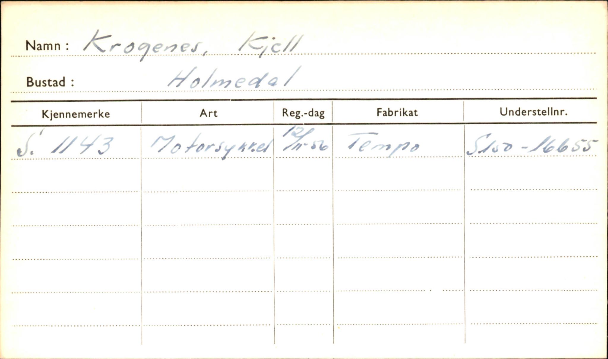 Statens vegvesen, Sogn og Fjordane vegkontor, SAB/A-5301/4/F/L0001B: Eigarregister Fjordane til 1.6.1961, 1930-1961, s. 239