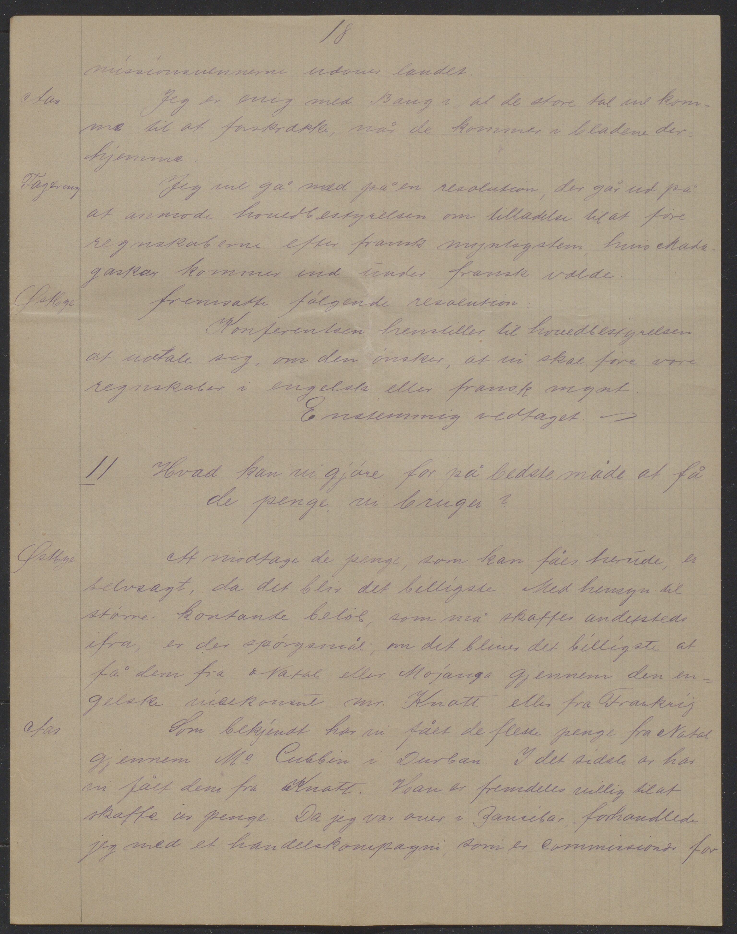 Det Norske Misjonsselskap - hovedadministrasjonen, VID/MA-A-1045/D/Da/Daa/L0040/0011: Konferansereferat og årsberetninger / Konferansereferat fra Vest-Madagaskar., 1895