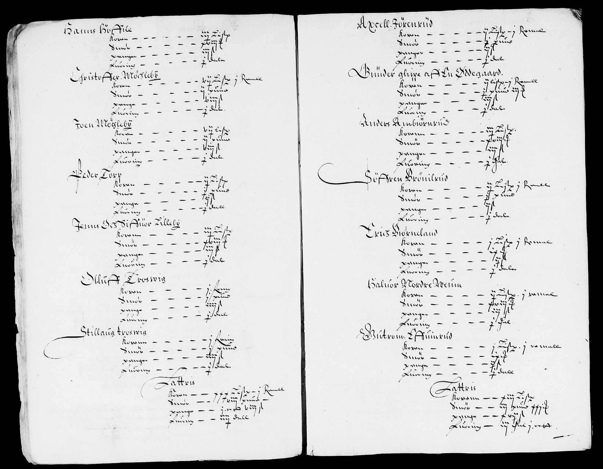 Rentekammeret inntil 1814, Reviderte regnskaper, Lensregnskaper, AV/RA-EA-5023/R/Rb/Rbc/L0004: Tune, Åbygge og Veme len, 1641-1643