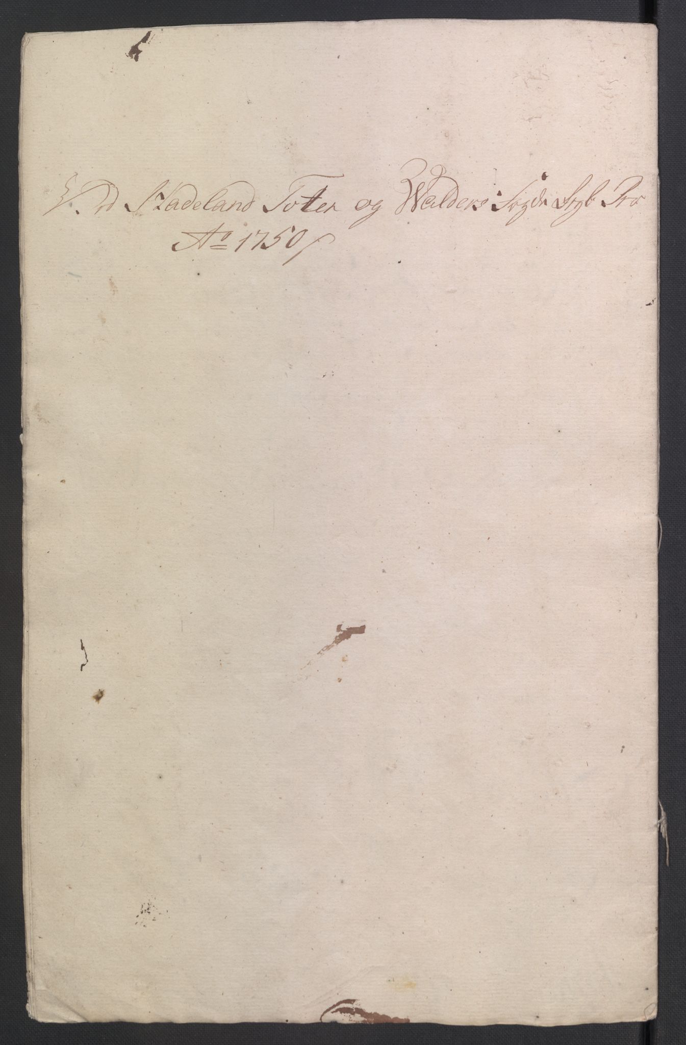Rentekammeret inntil 1814, Reviderte regnskaper, Fogderegnskap, AV/RA-EA-4092/R18/L1348: Fogderegnskap Hadeland, Toten og Valdres, 1750-1751, s. 36